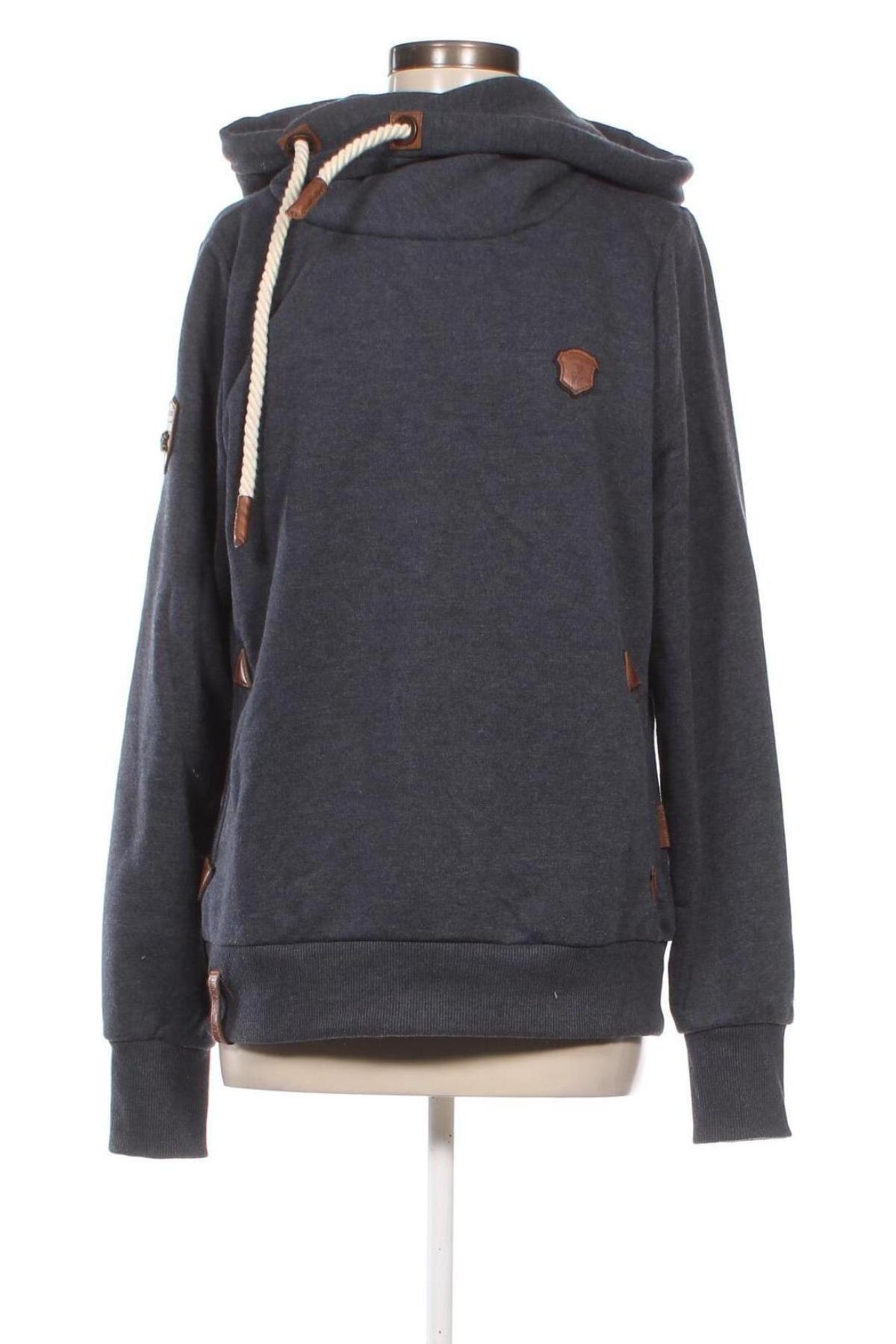 Damen Sweatshirt Naketano, Größe XL, Farbe Blau, Preis 26,72 €