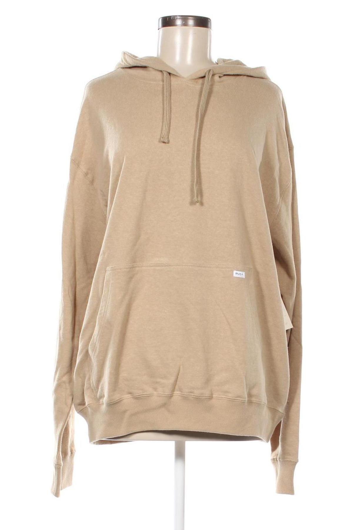 Damen Sweatshirt RVCA, Größe M, Farbe Beige, Preis 14,38 €