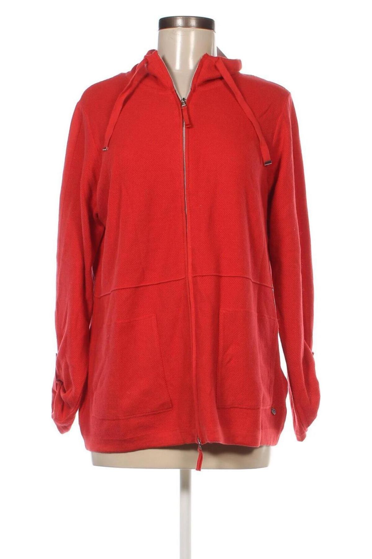 Damen Sweatshirt Rabe, Größe L, Farbe Rot, Preis € 22,65
