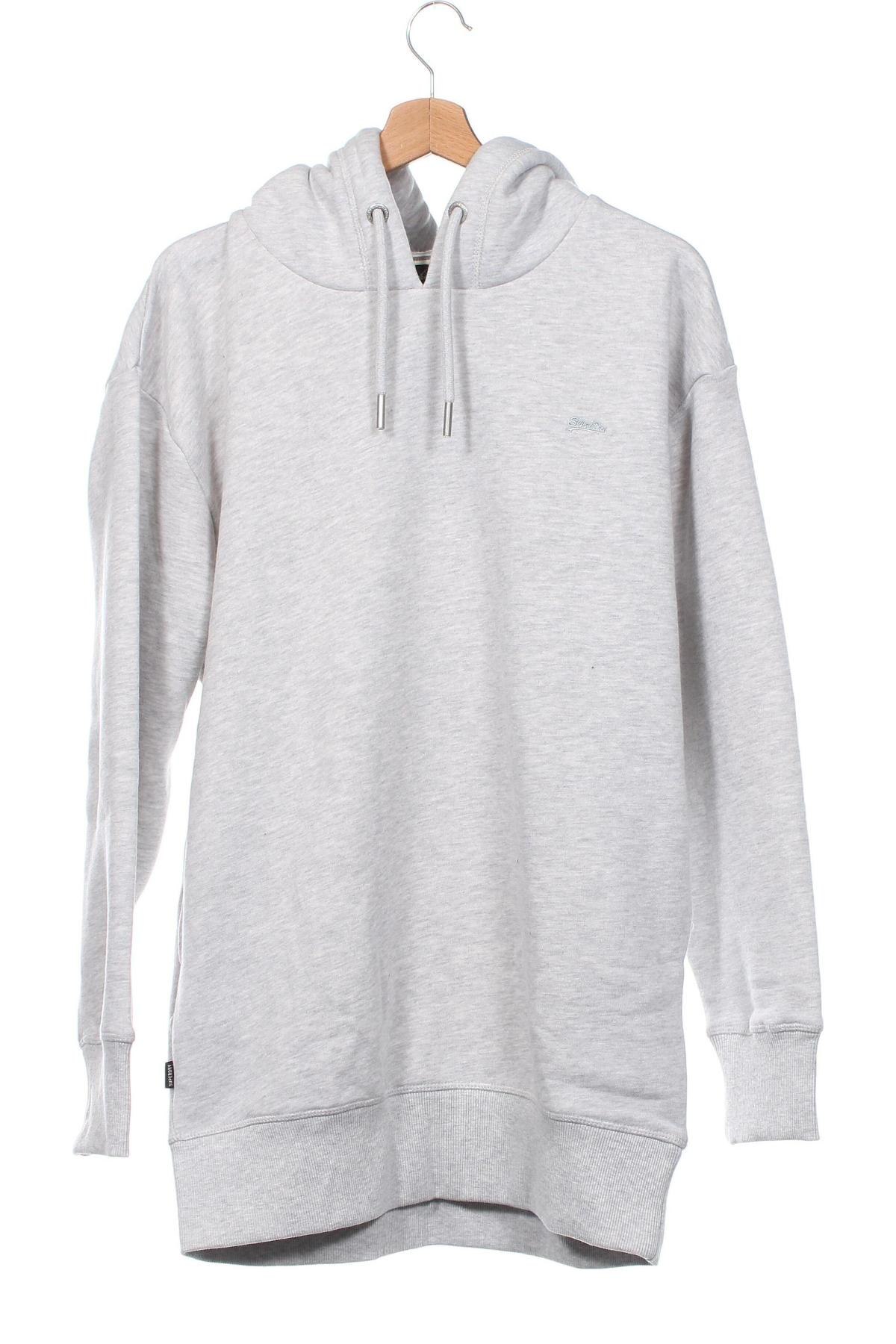 Damen Sweatshirt Superdry, Größe XS, Farbe Grau, Preis 19,12 €