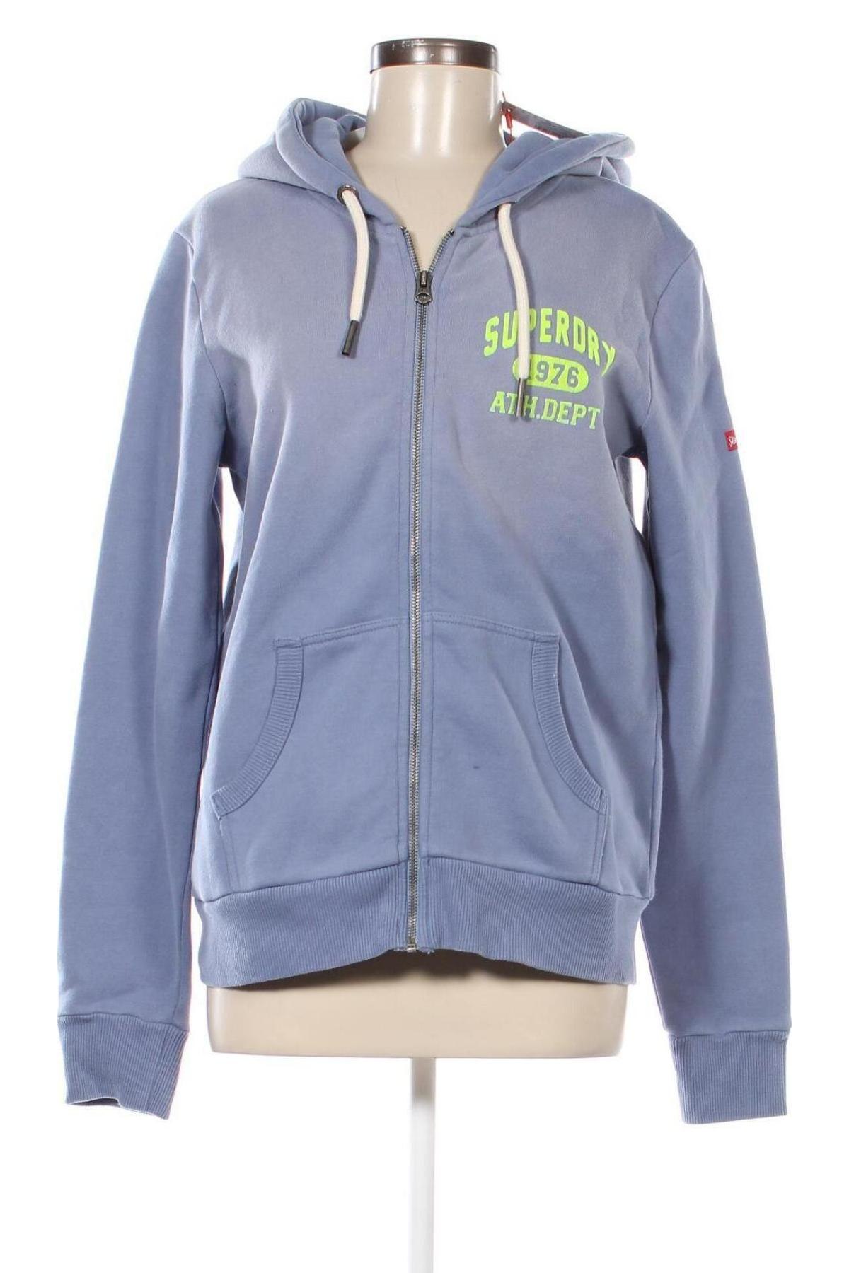 Damen Sweatshirt Superdry, Größe M, Farbe Blau, Preis 21,86 €