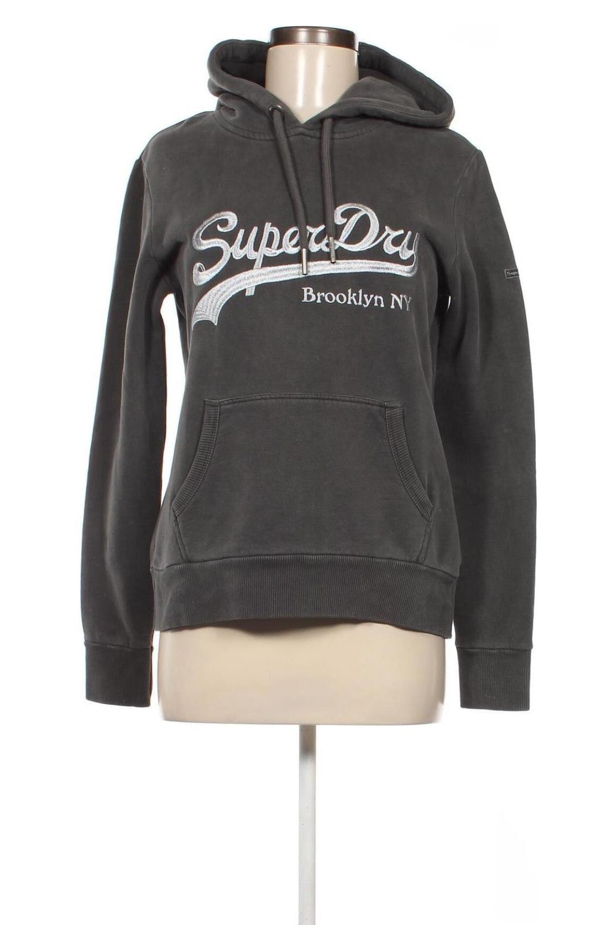 Damen Sweatshirt Superdry, Größe M, Farbe Grau, Preis 54,64 €