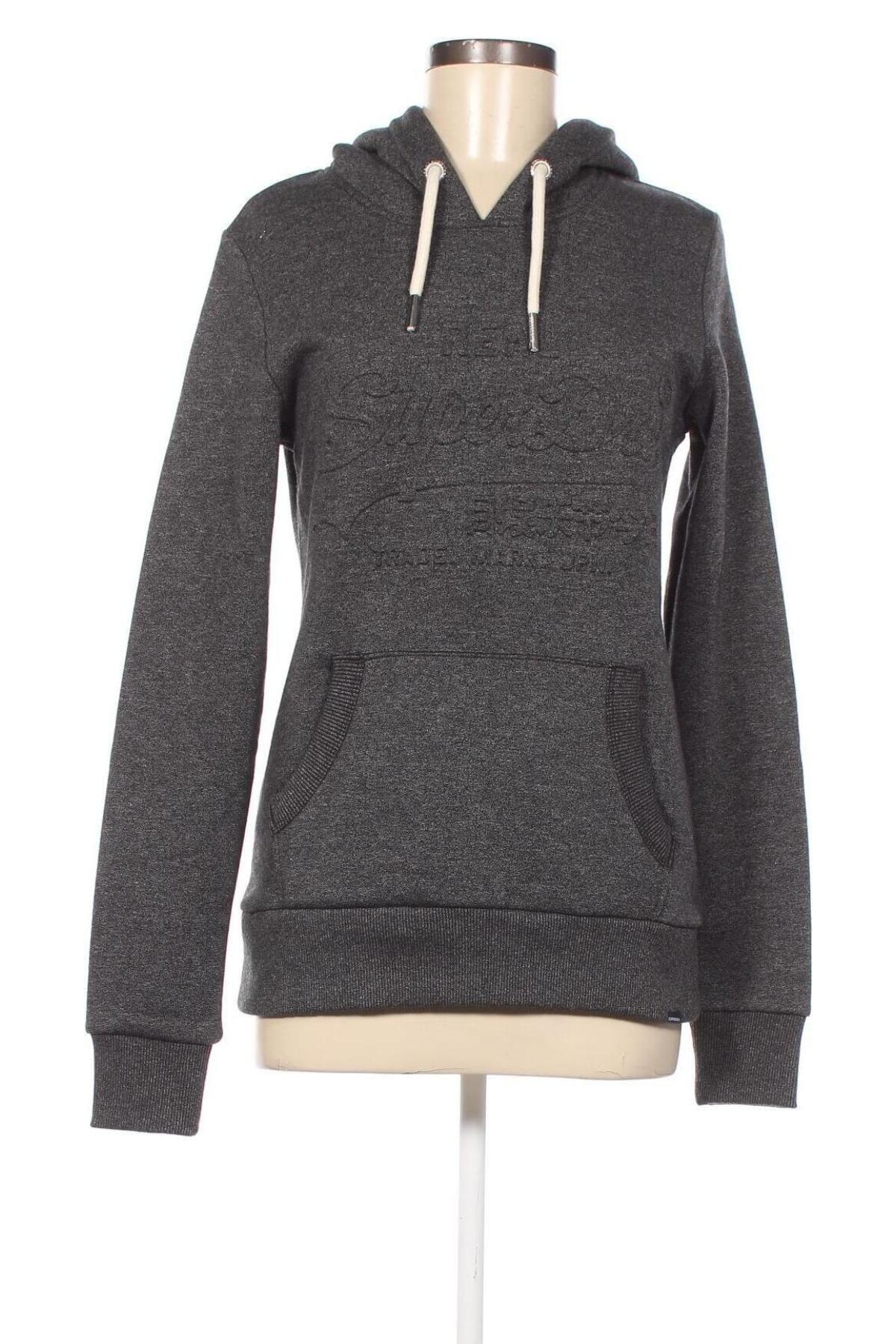 Damen Sweatshirt Superdry, Größe M, Farbe Grau, Preis 12,02 €