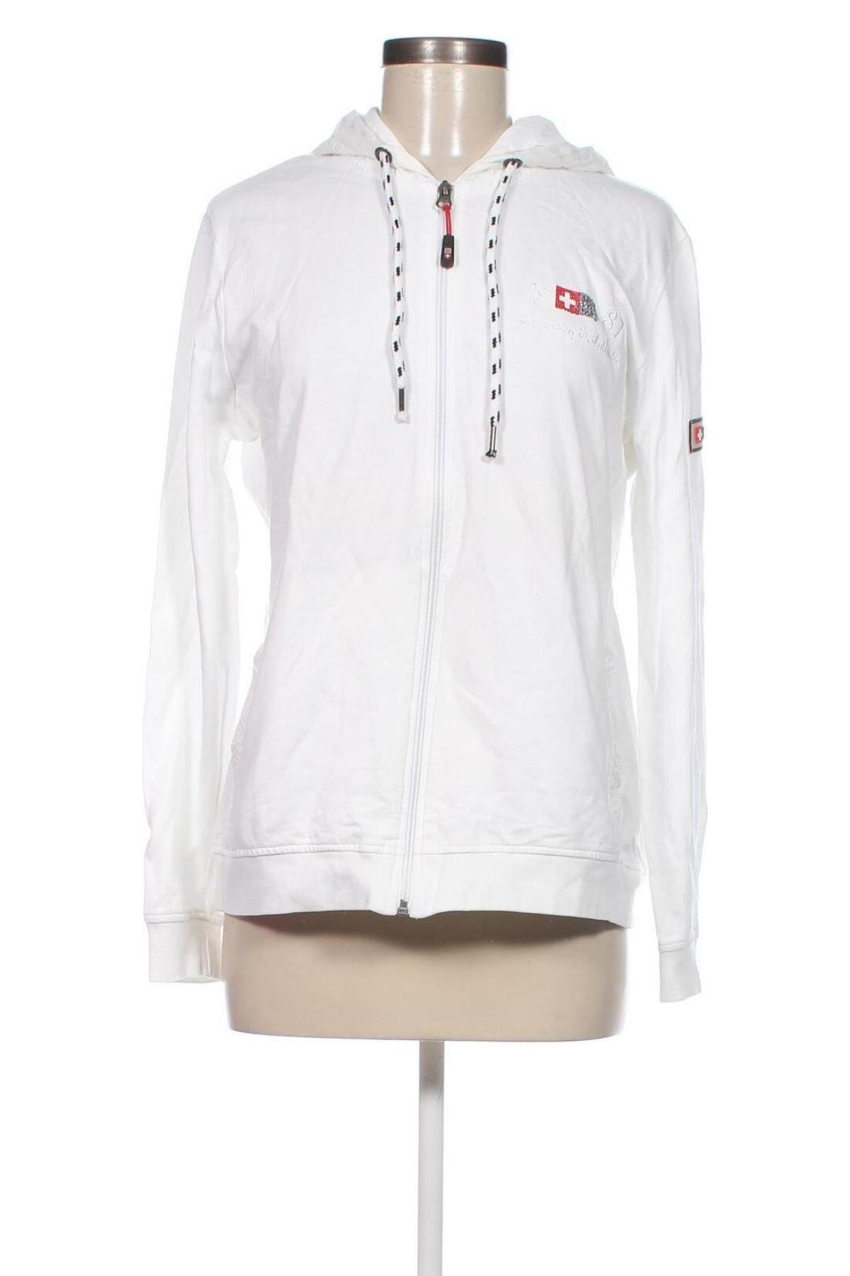 Damen Sweatshirt Swiss Life, Größe M, Farbe Weiß, Preis 9,35 €