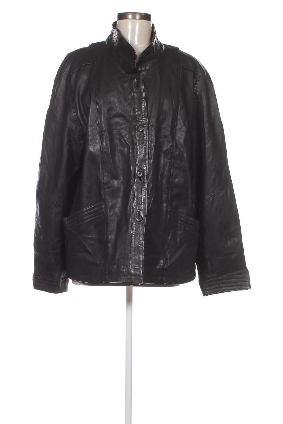 Damen Lederjacke, Größe XL, Farbe Schwarz, Preis € 29,78