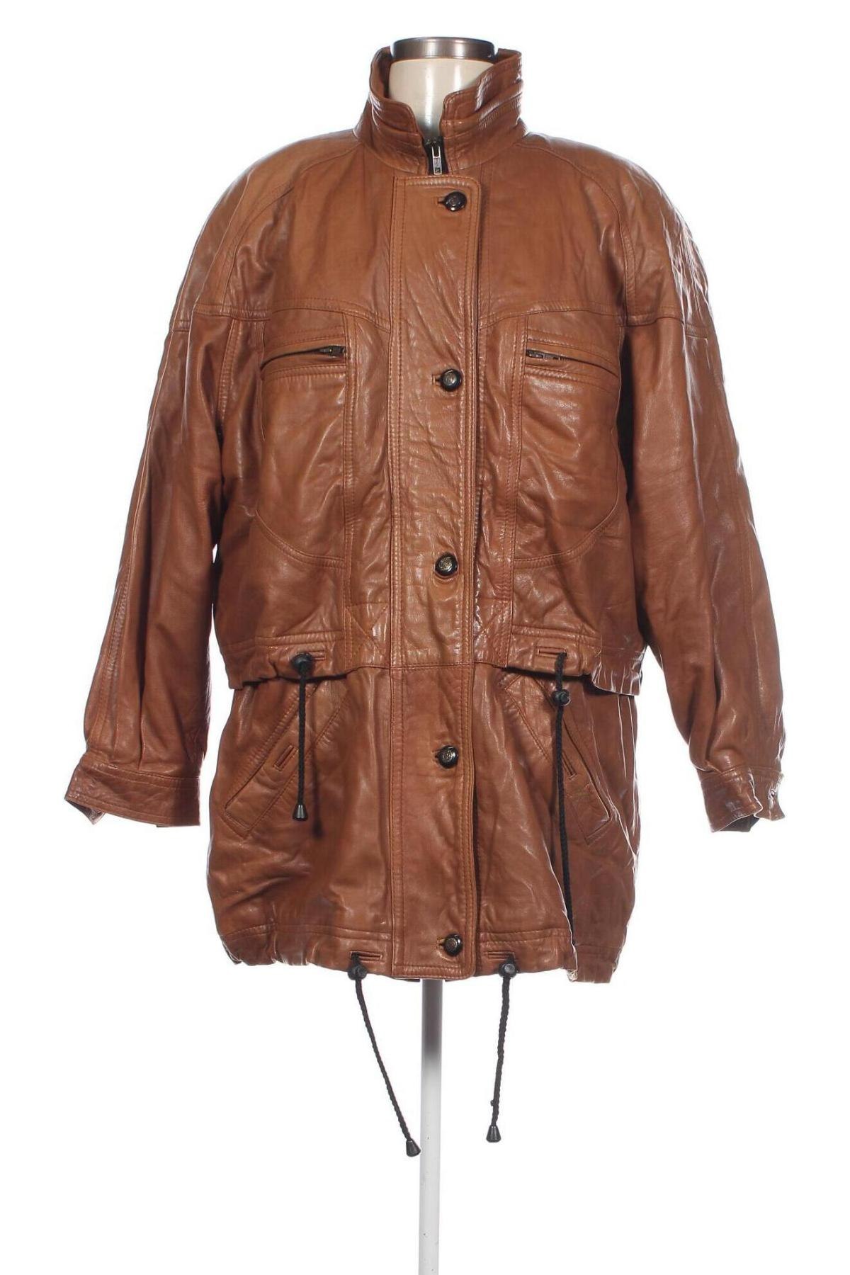 Dámska kožená bunda  Copacabana, Veľkosť L, Farba Hnedá, Cena  52,70 €