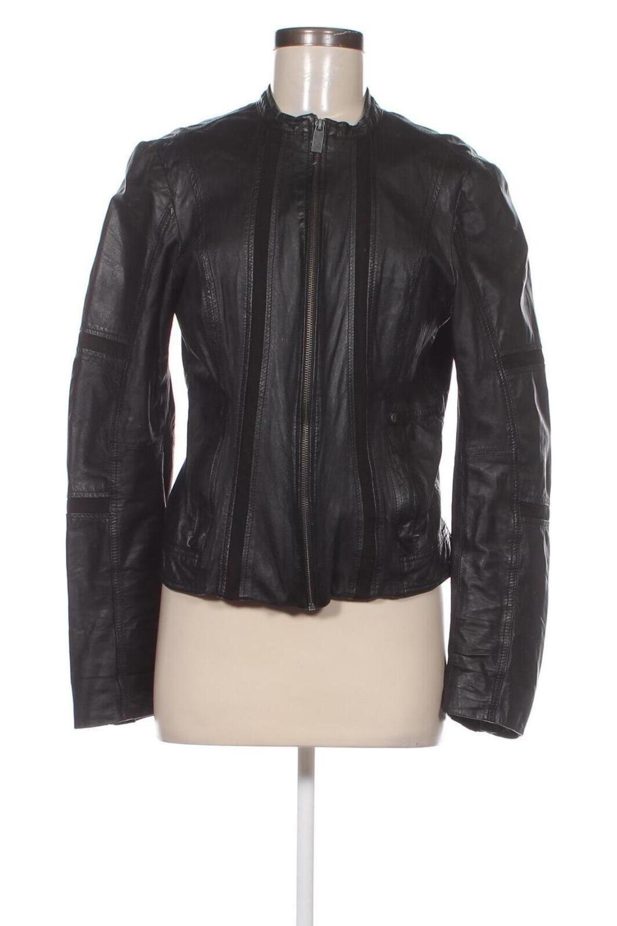 Dámska kožená bunda  Edc By Esprit, Veľkosť XL, Farba Čierna, Cena  56,83 €