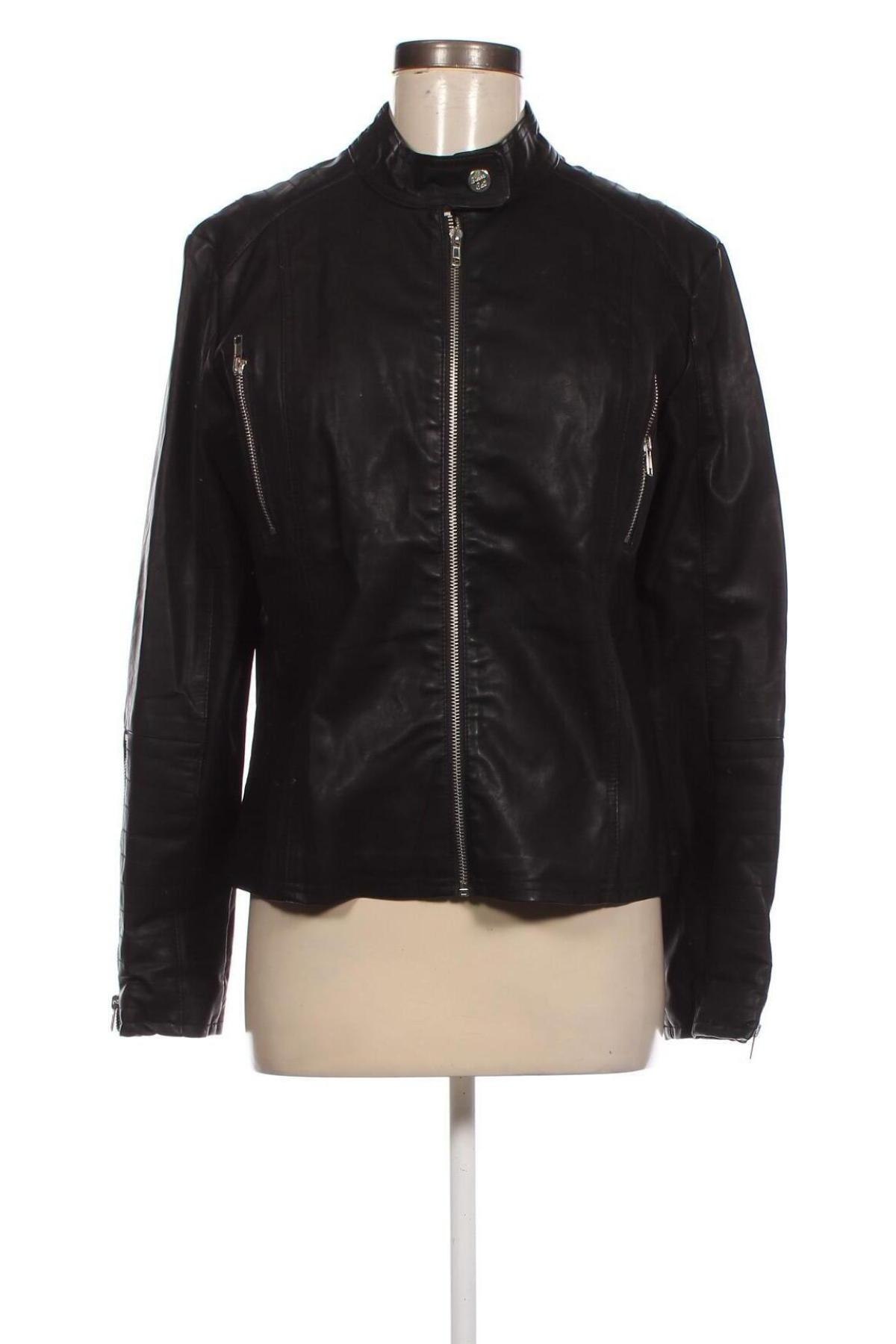 Dámska kožená bunda  Esmara, Veľkosť M, Farba Čierna, Cena  16,29 €