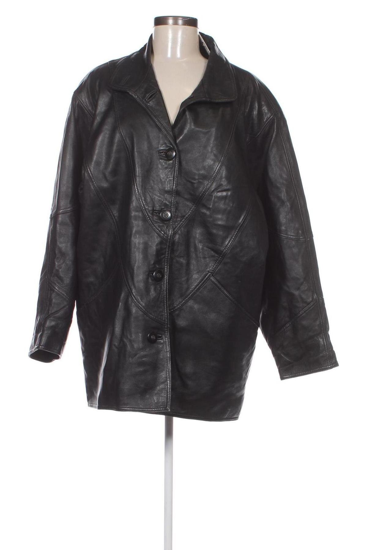 Dámská kožená bunda  Fabiani, Velikost L, Barva Černá, Cena  853,00 Kč