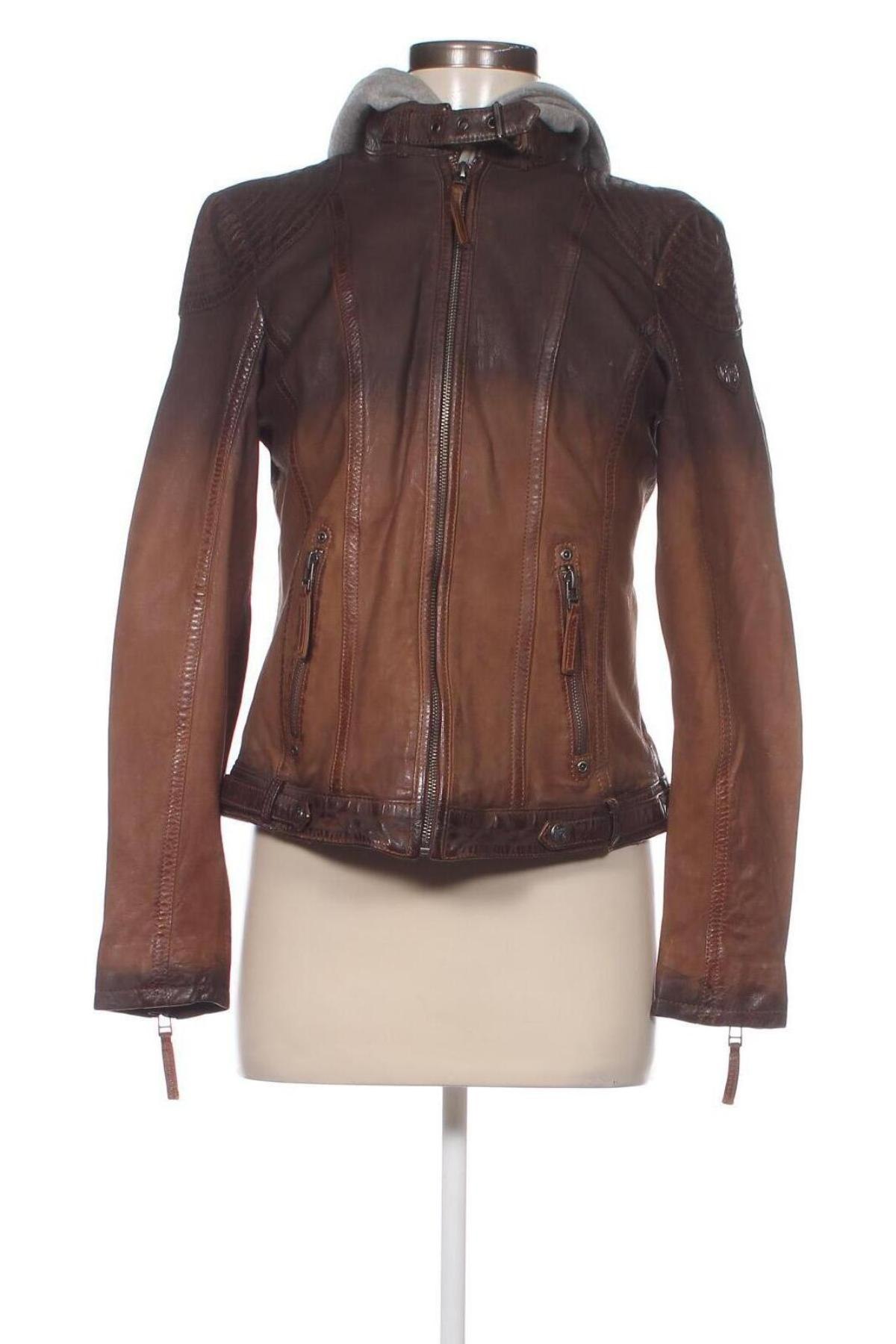 Dámska kožená bunda  Gipsy, Veľkosť L, Farba Hnedá, Cena  106,39 €