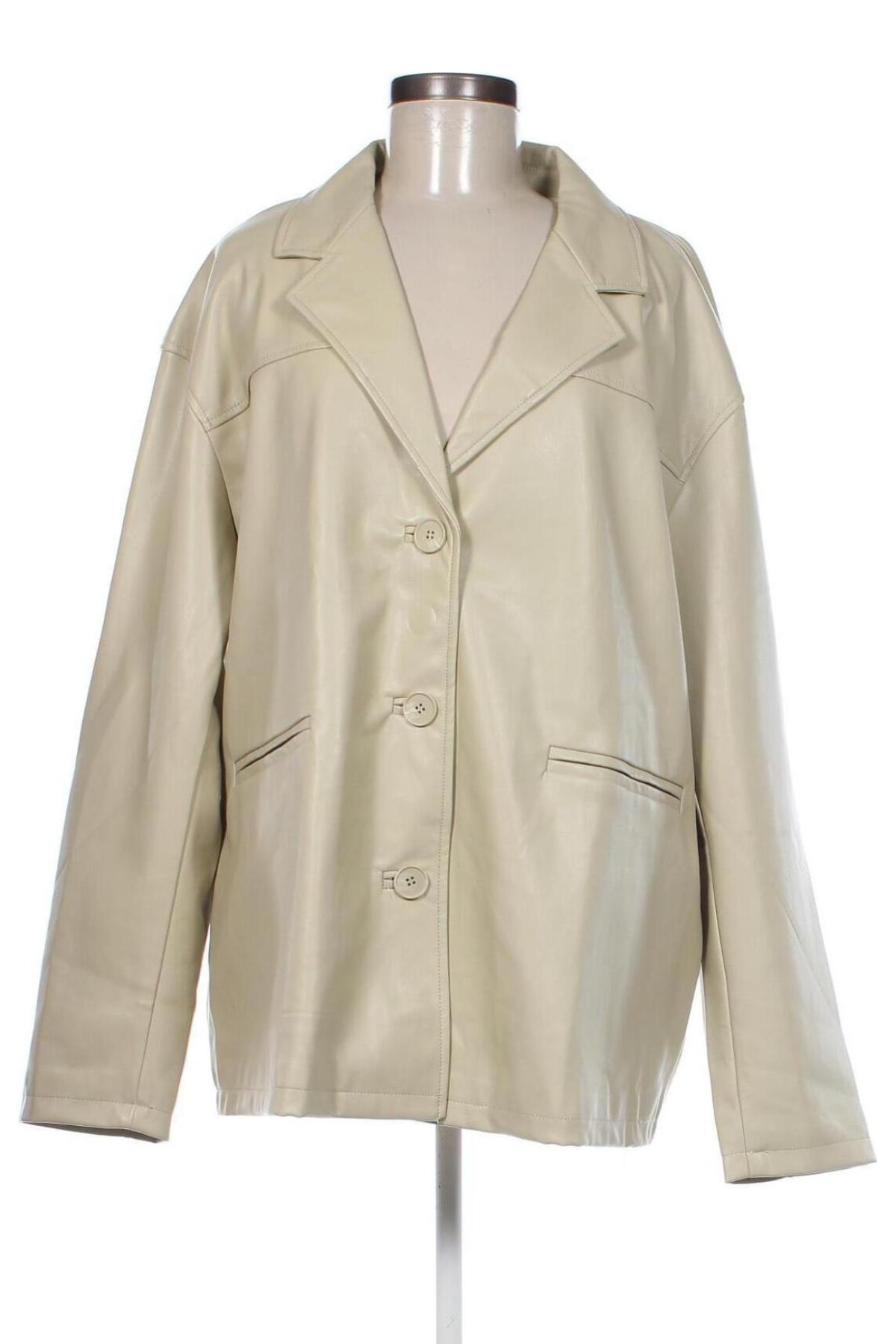 Damen Lederjacke LeGer By Lena Gercke X About you, Größe XL, Farbe Beige, Preis € 20,17