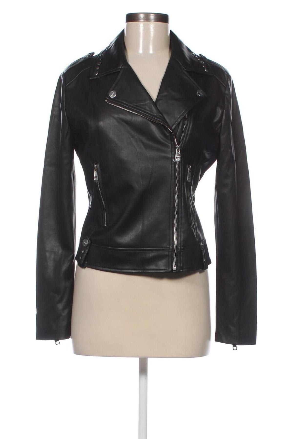 Dámska kožená bunda  Liu Jo, Veľkosť S, Farba Čierna, Cena  132,99 €