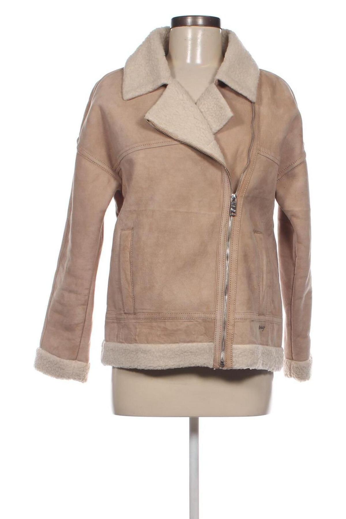 Damen Lederjacke Maze, Größe S, Farbe Beige, Preis € 93,09