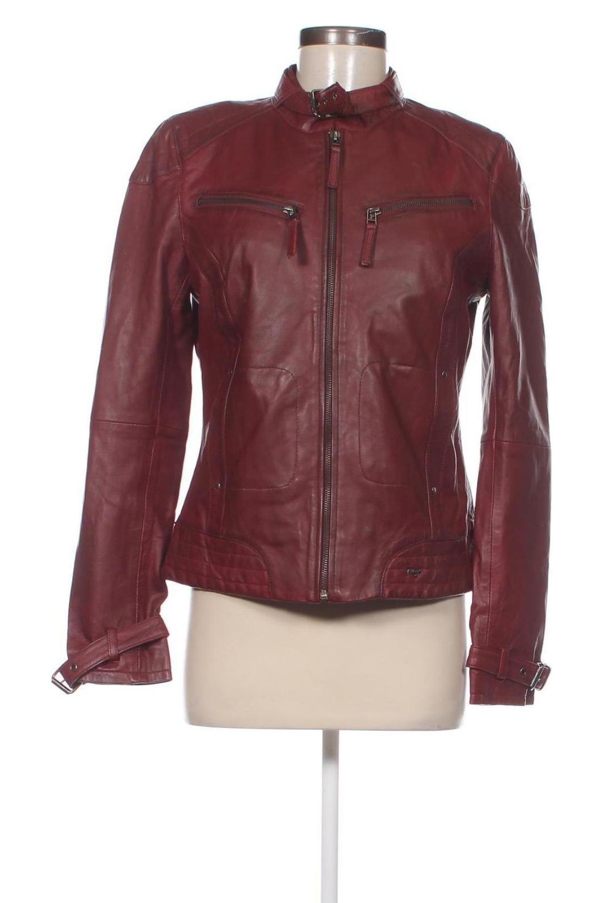 Dámska kožená bunda  Maze, Veľkosť L, Farba Červená, Cena  265,98 €