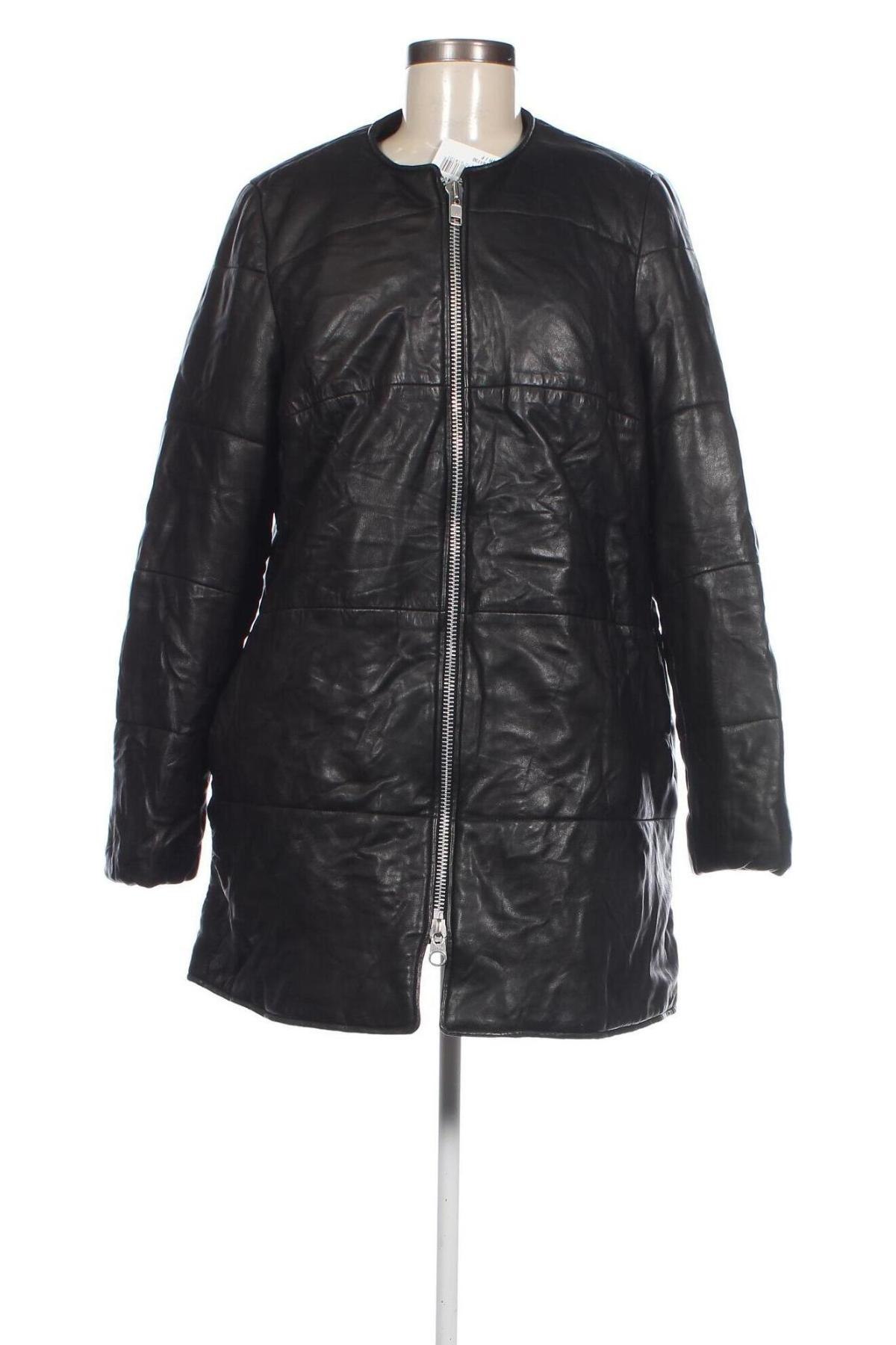 Damen Lederjacke Mdk, Größe M, Farbe Schwarz, Preis € 35,49