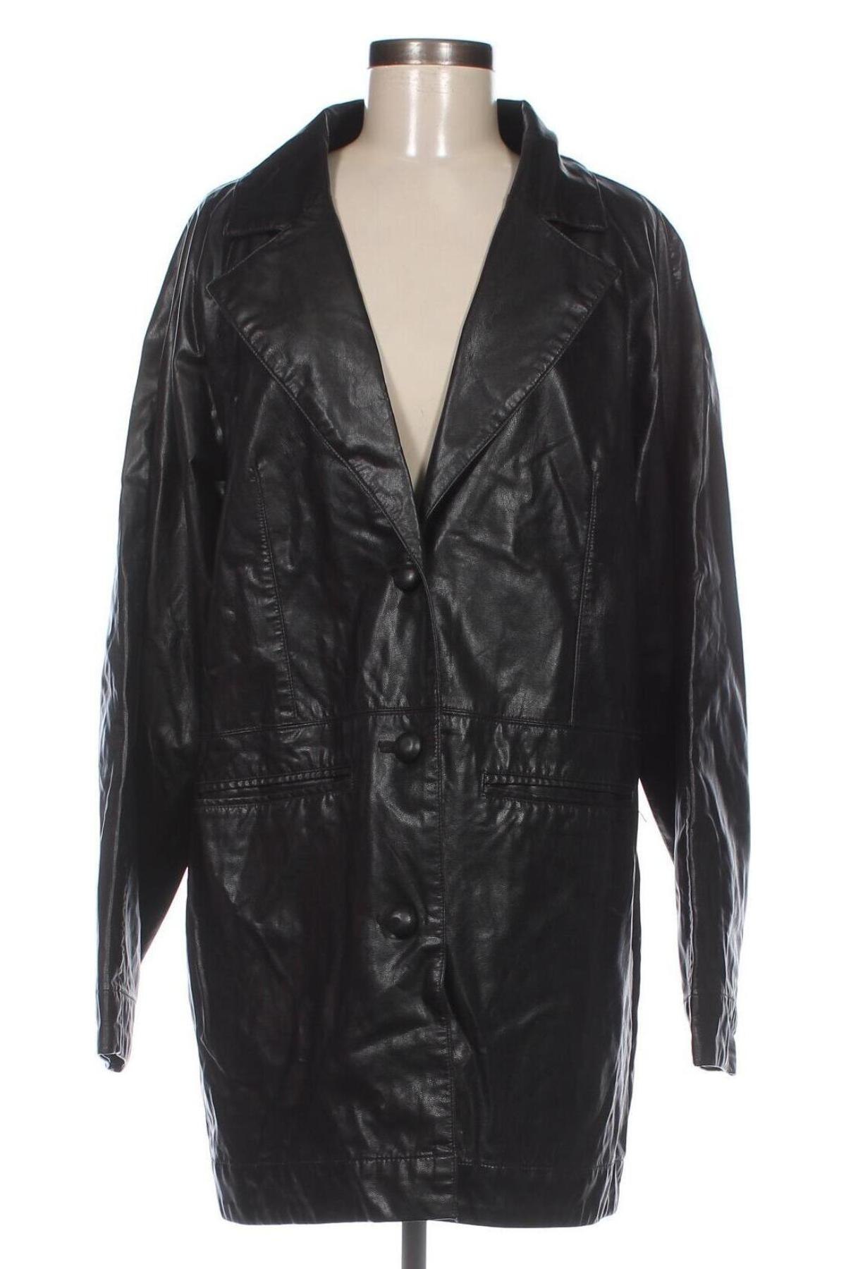 Dámská kožená bunda  Urban Outfitters, Velikost L, Barva Černá, Cena  717,00 Kč