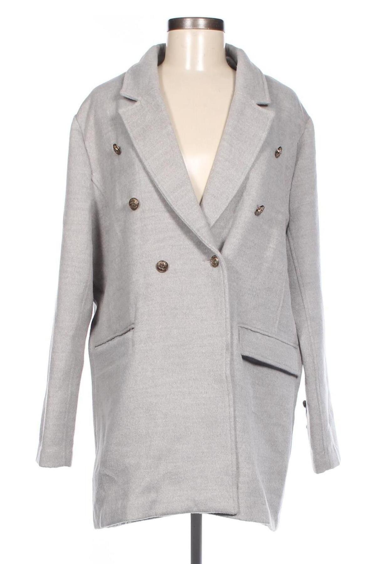 Γυναικείο παλτό, Μέγεθος XL, Χρώμα Γκρί, Τιμή 32,43 €