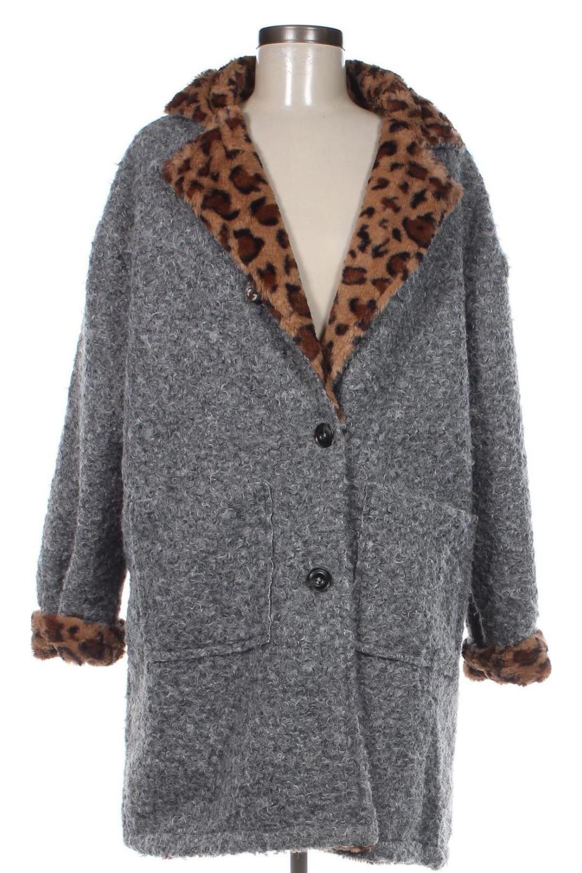 Дамско палто, Размер XL, Цвят Розов, Цена 52,43 лв.