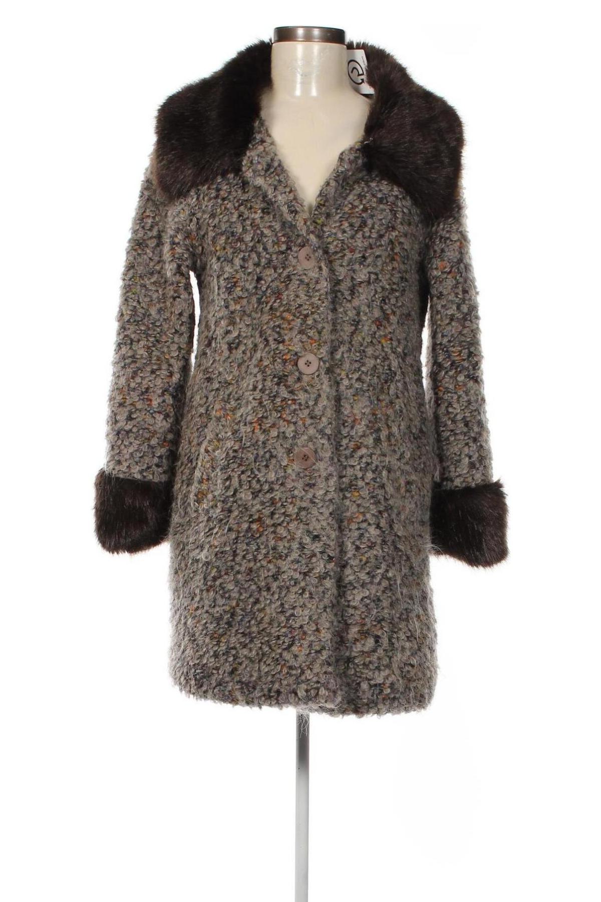 Дамско палто, Размер L, Цвят Кафяв, Цена 23,54 лв.