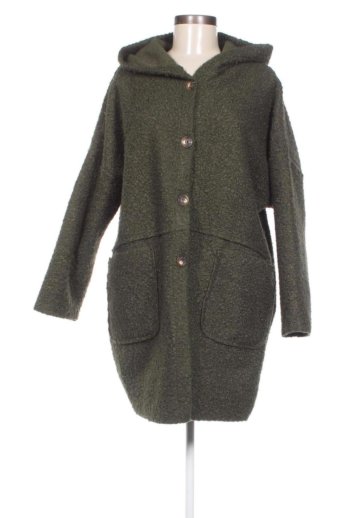 Γυναικείο παλτό, Μέγεθος M, Χρώμα Πράσινο, Τιμή 17,21 €