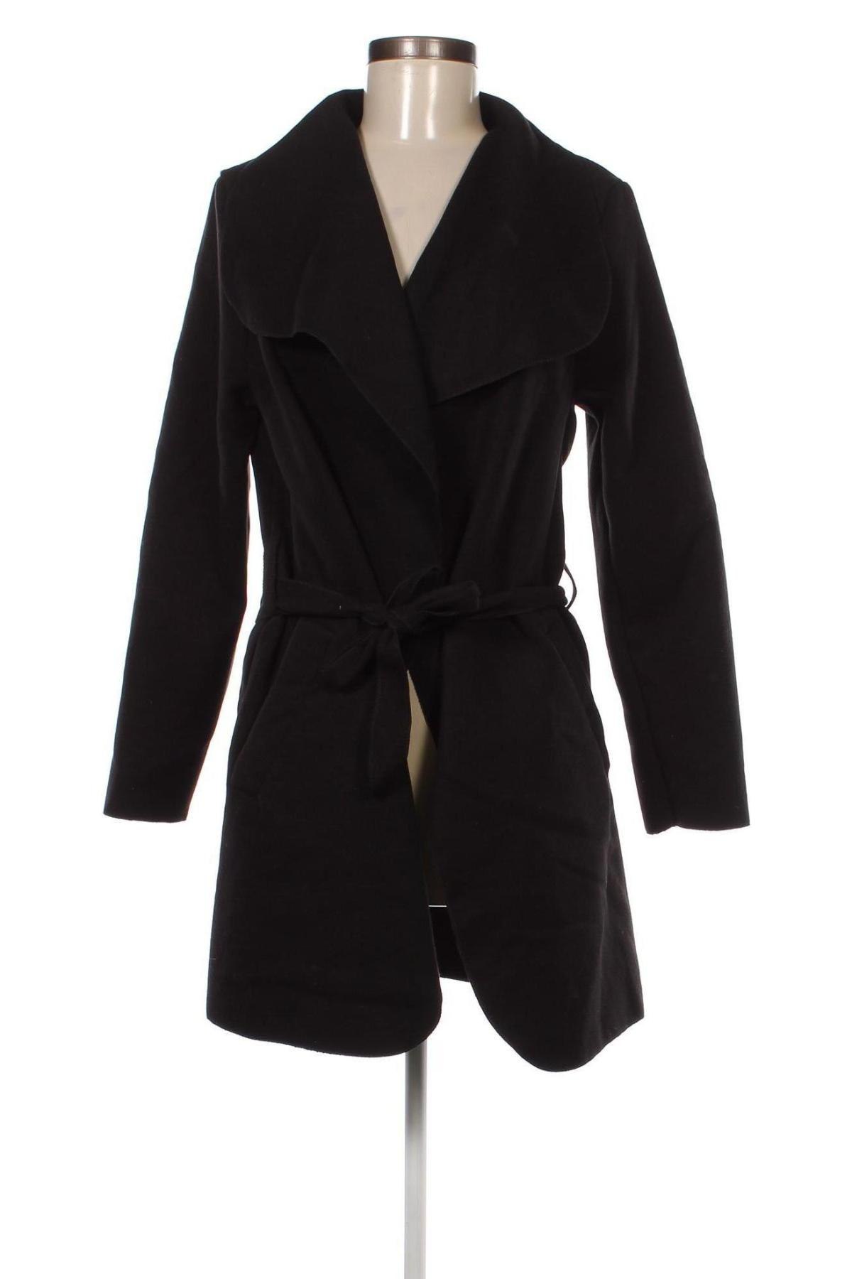 Γυναικείο παλτό, Μέγεθος S, Χρώμα Μαύρο, Τιμή 9,56 €