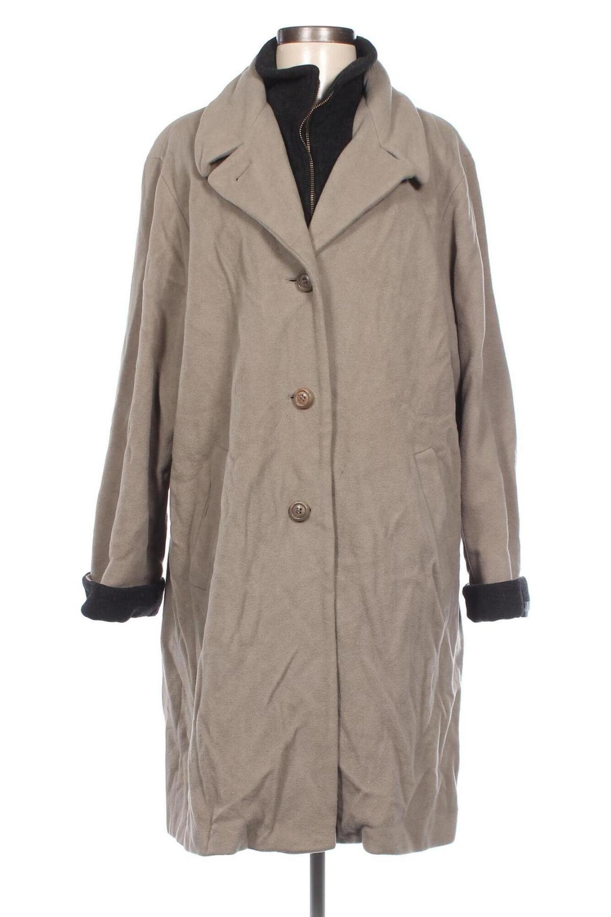 Γυναικείο παλτό, Μέγεθος XL, Χρώμα  Μπέζ, Τιμή 21,84 €