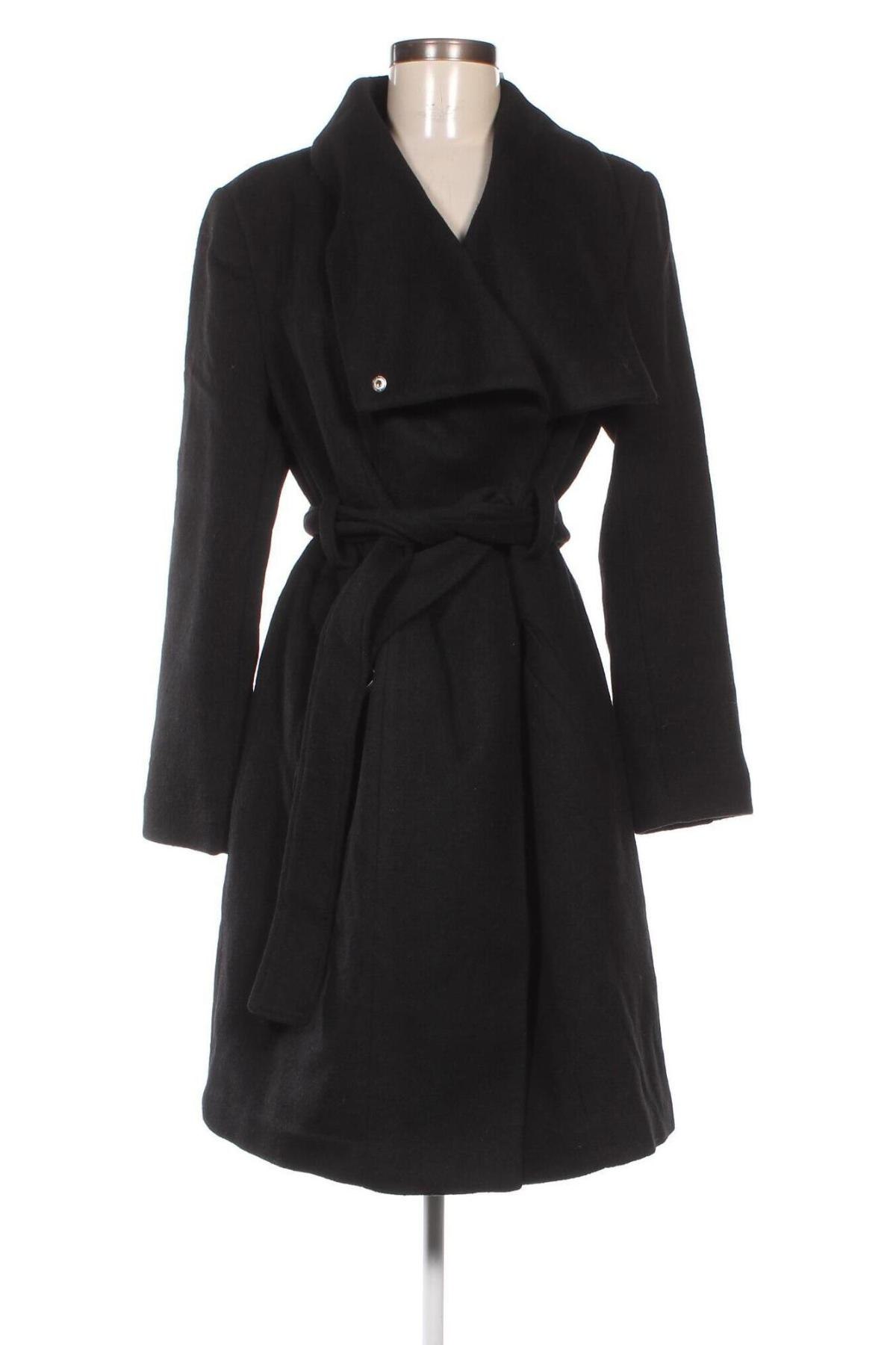 Дамско палто About You, Размер M, Цвят Черен, Цена 50,40 лв.