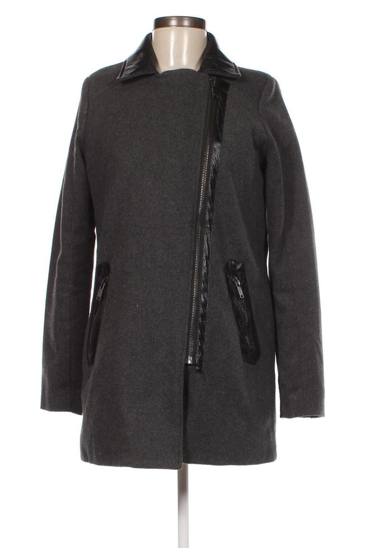 Palton de femei Amisu, Mărime S, Culoare Gri, Preț 172,47 Lei