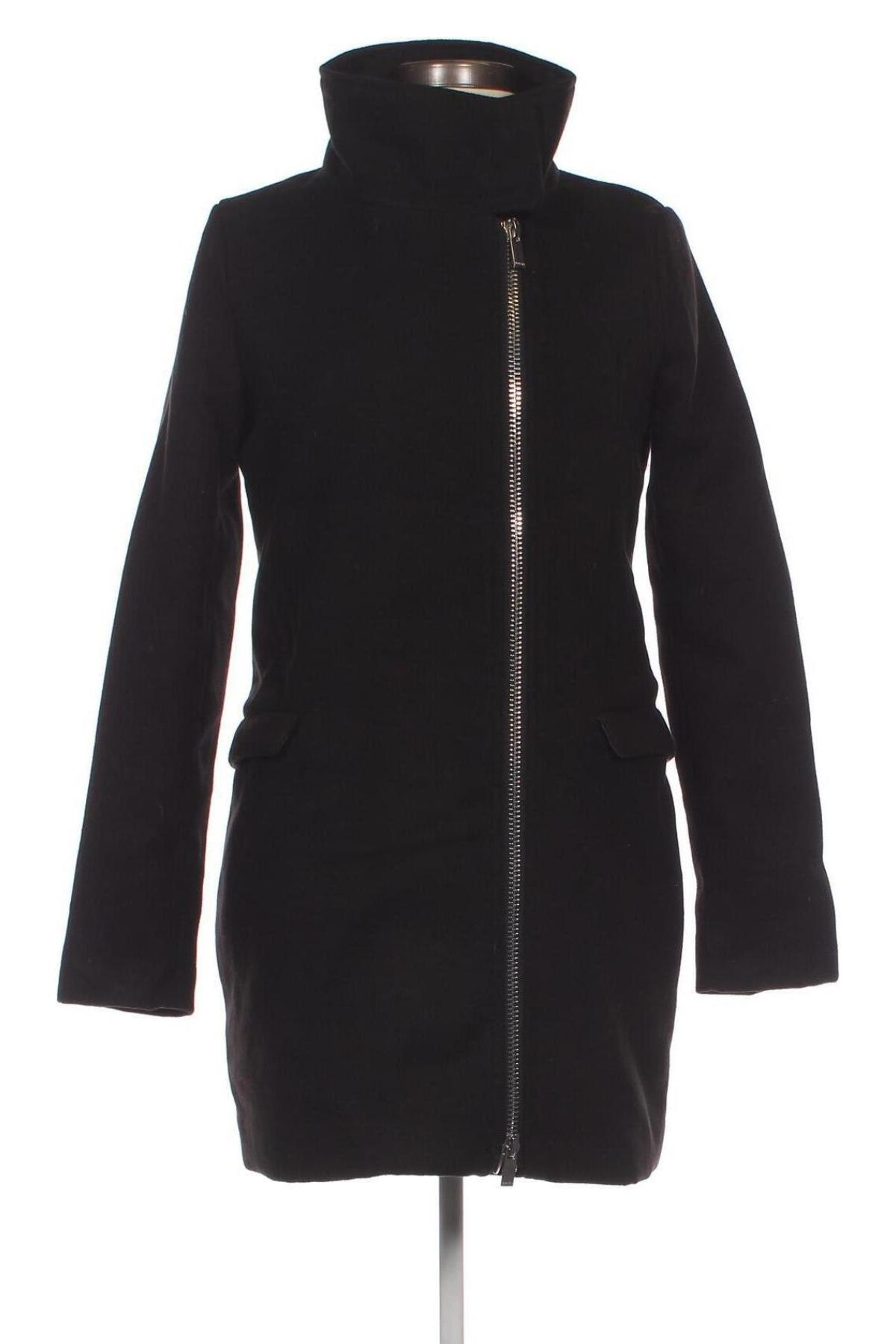 Γυναικείο παλτό Amisu, Μέγεθος S, Χρώμα Μαύρο, Τιμή 21,84 €