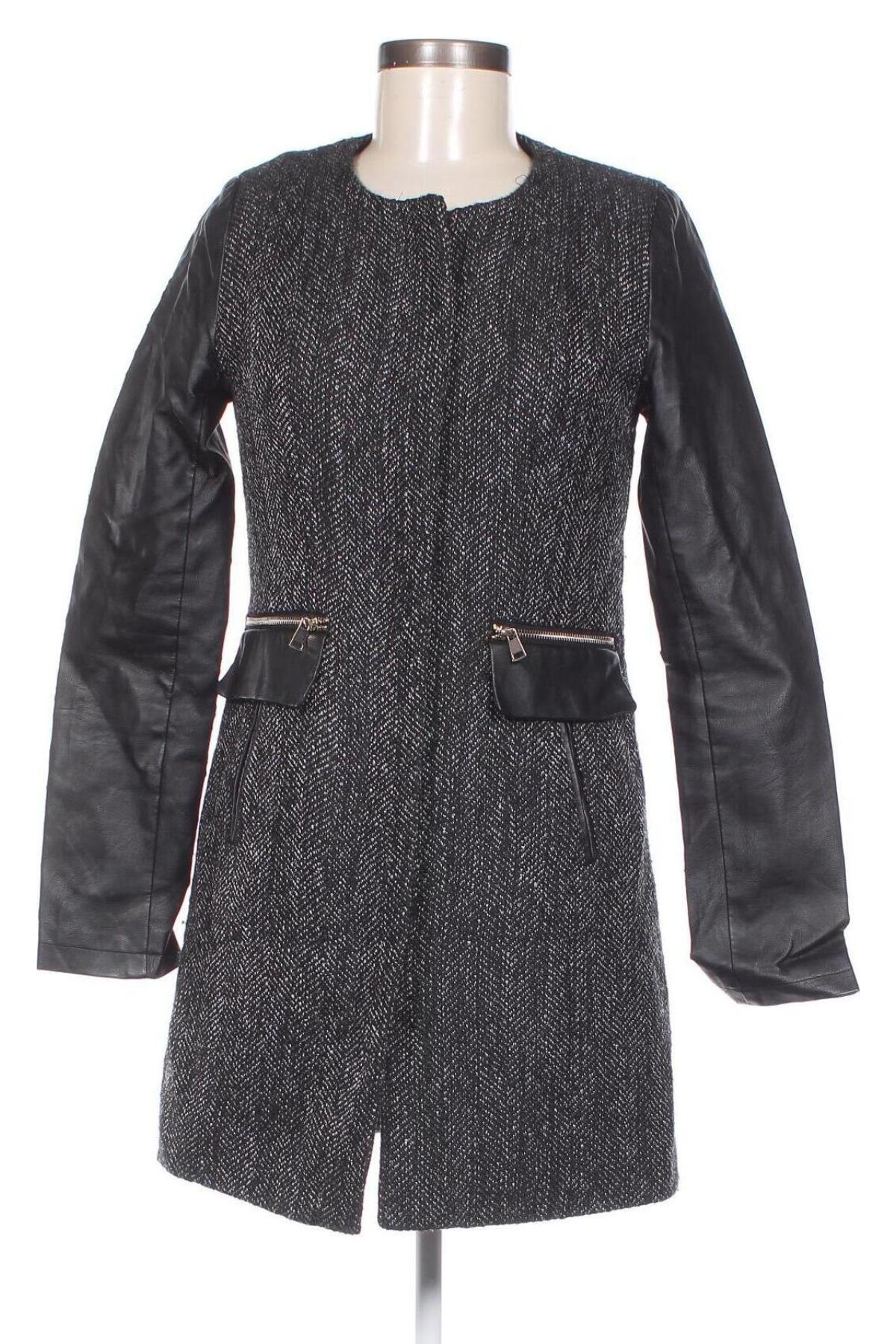 Palton de femei Amisu, Mărime XS, Culoare Negru, Preț 123,19 Lei
