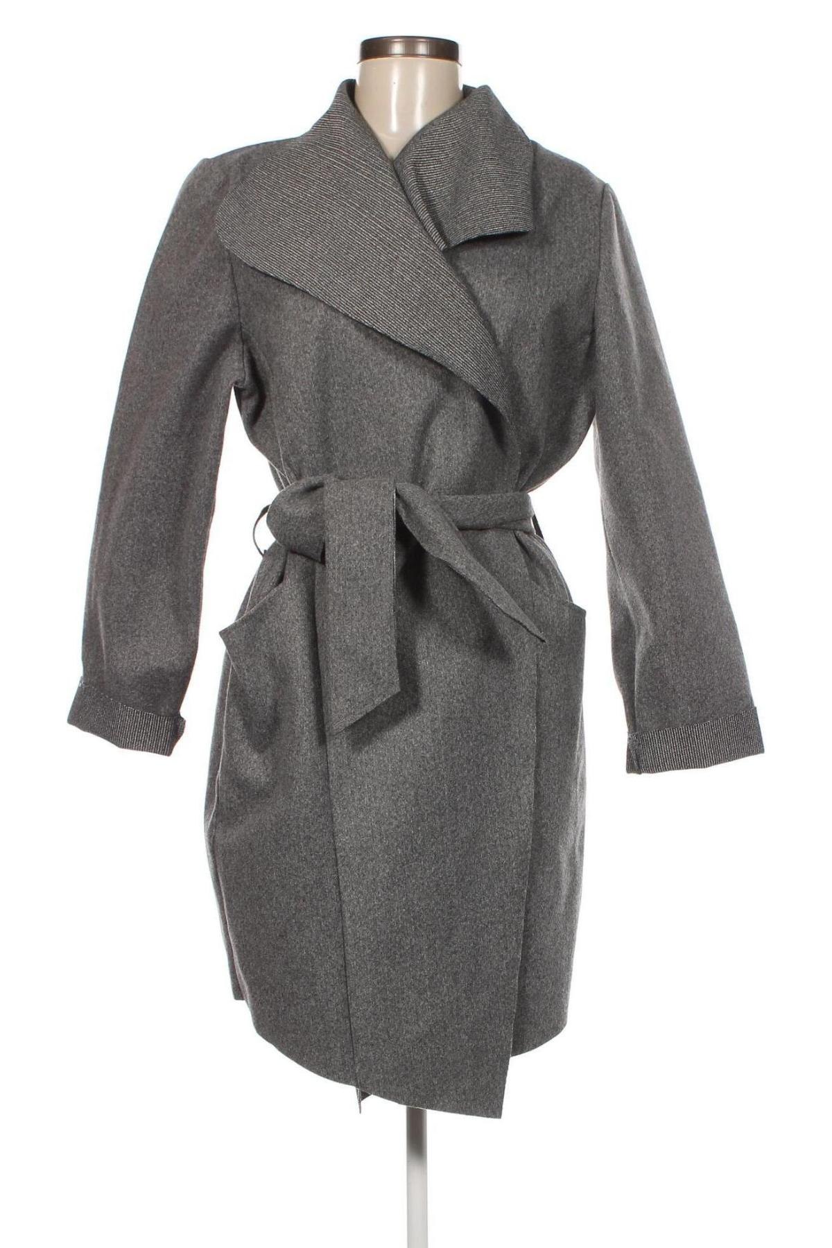 Дамско палто Beloved, Размер M, Цвят Сив, Цена 74,91 лв.