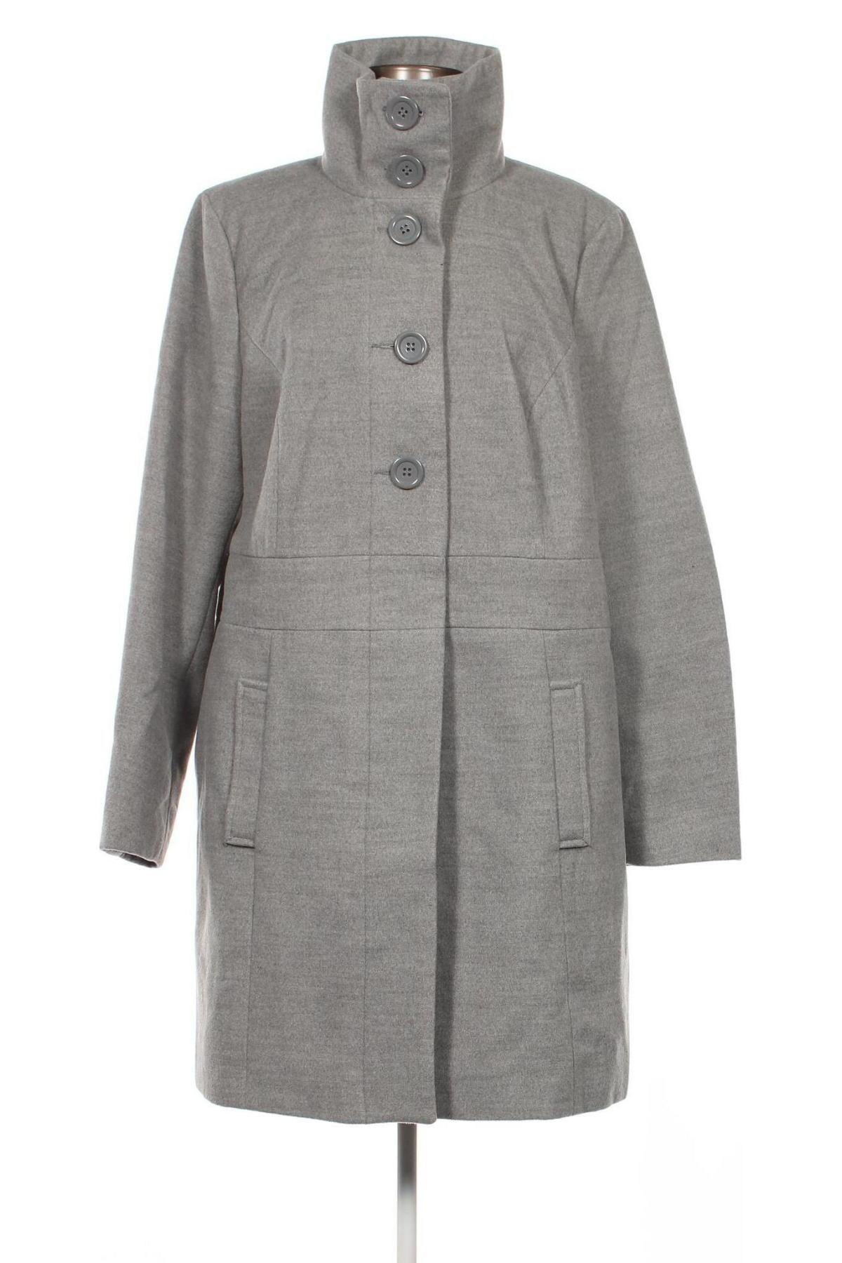 Γυναικείο παλτό Bpc Bonprix Collection, Μέγεθος XXL, Χρώμα Γκρί, Τιμή 26,48 €