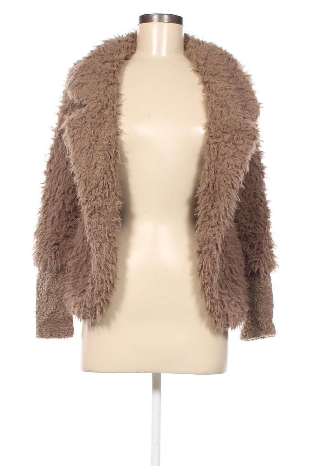 Дамско палто Buch, Размер M, Цвят Бежов, Цена 15,05 лв.