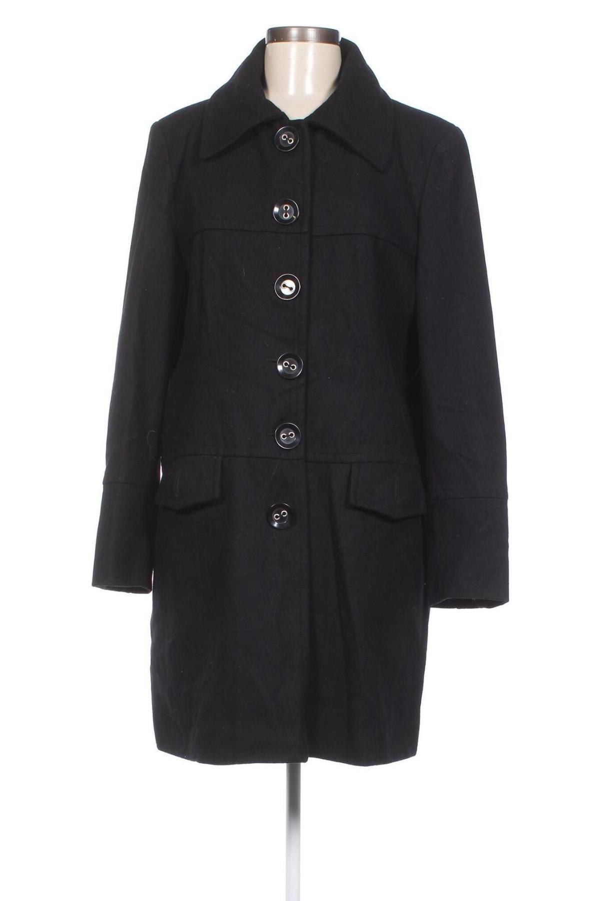 Дамско палто CKN Of Scandinavia, Размер XL, Цвят Черен, Цена 34,34 лв.