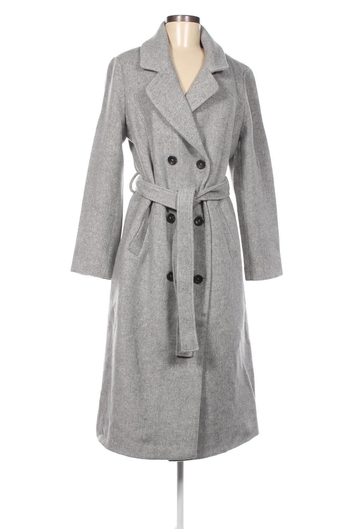 Palton de femei Cream, Mărime M, Culoare Gri, Preț 330,66 Lei