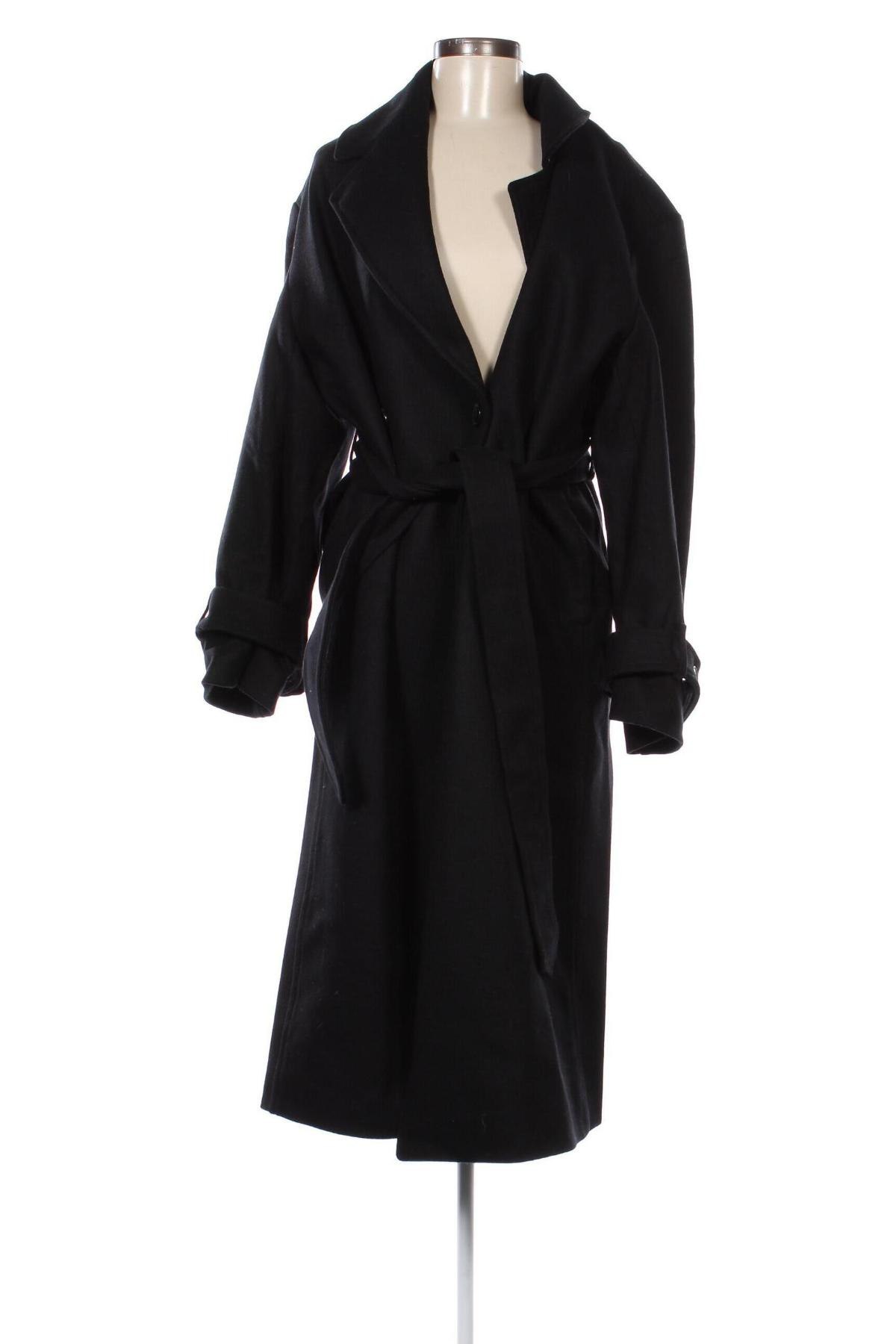 Γυναικείο παλτό Edited, Μέγεθος S, Χρώμα Μαύρο, Τιμή 37,11 €