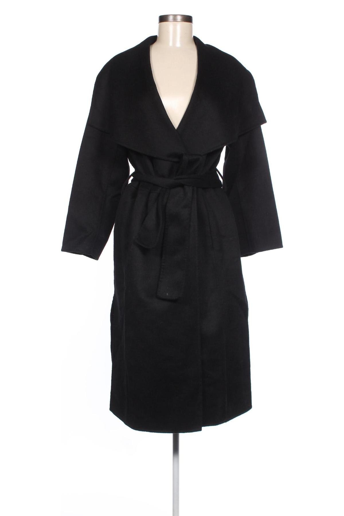 Palton de femei Edited, Mărime S, Culoare Negru, Preț 197,66 Lei