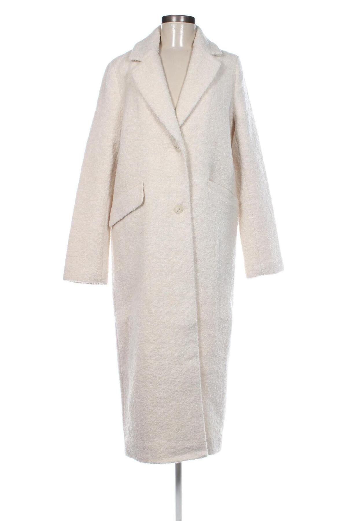Γυναικείο παλτό Edited, Μέγεθος XS, Χρώμα Εκρού, Τιμή 55,12 €
