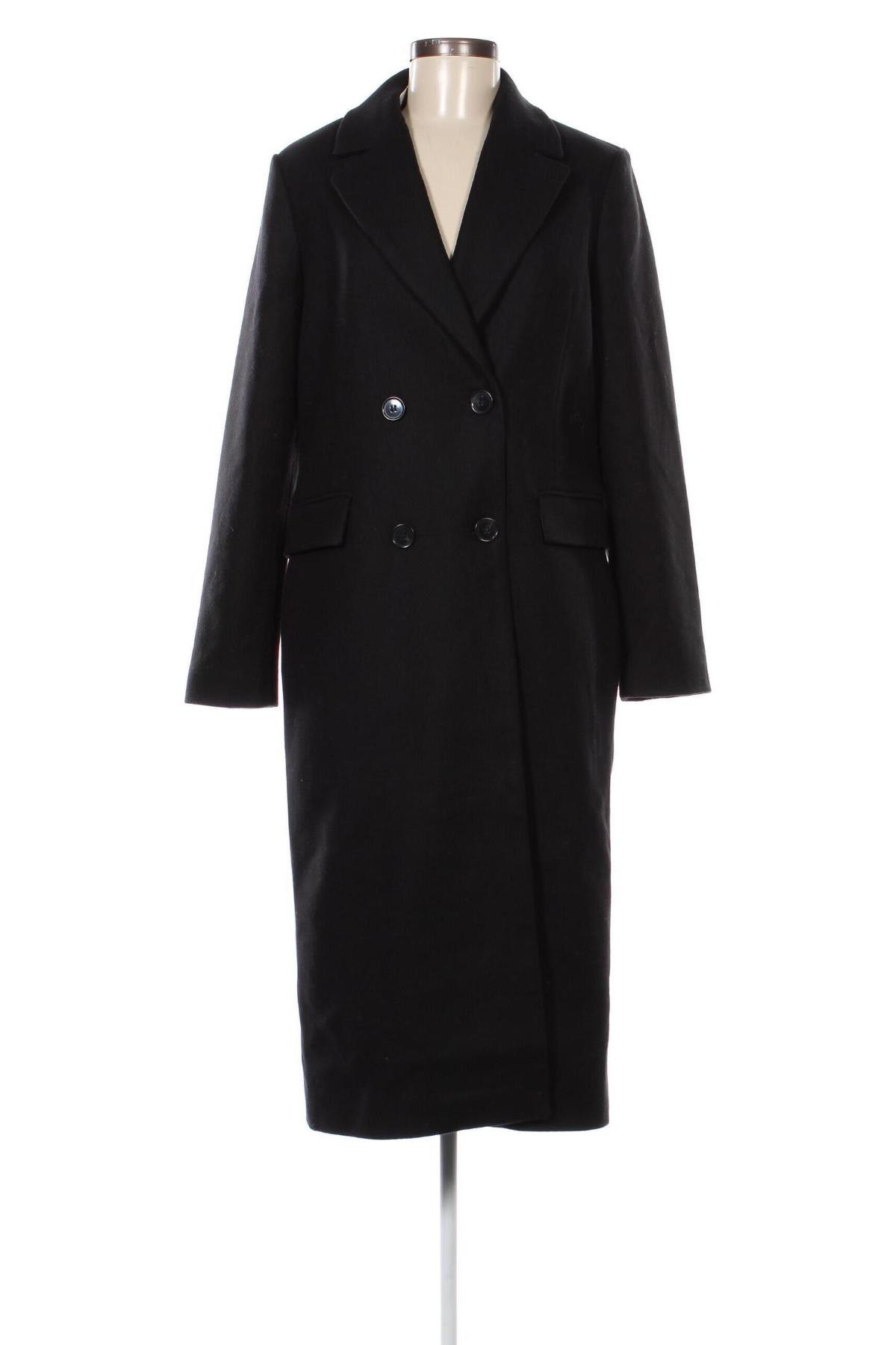Γυναικείο παλτό Edited, Μέγεθος M, Χρώμα Μαύρο, Τιμή 49,16 €