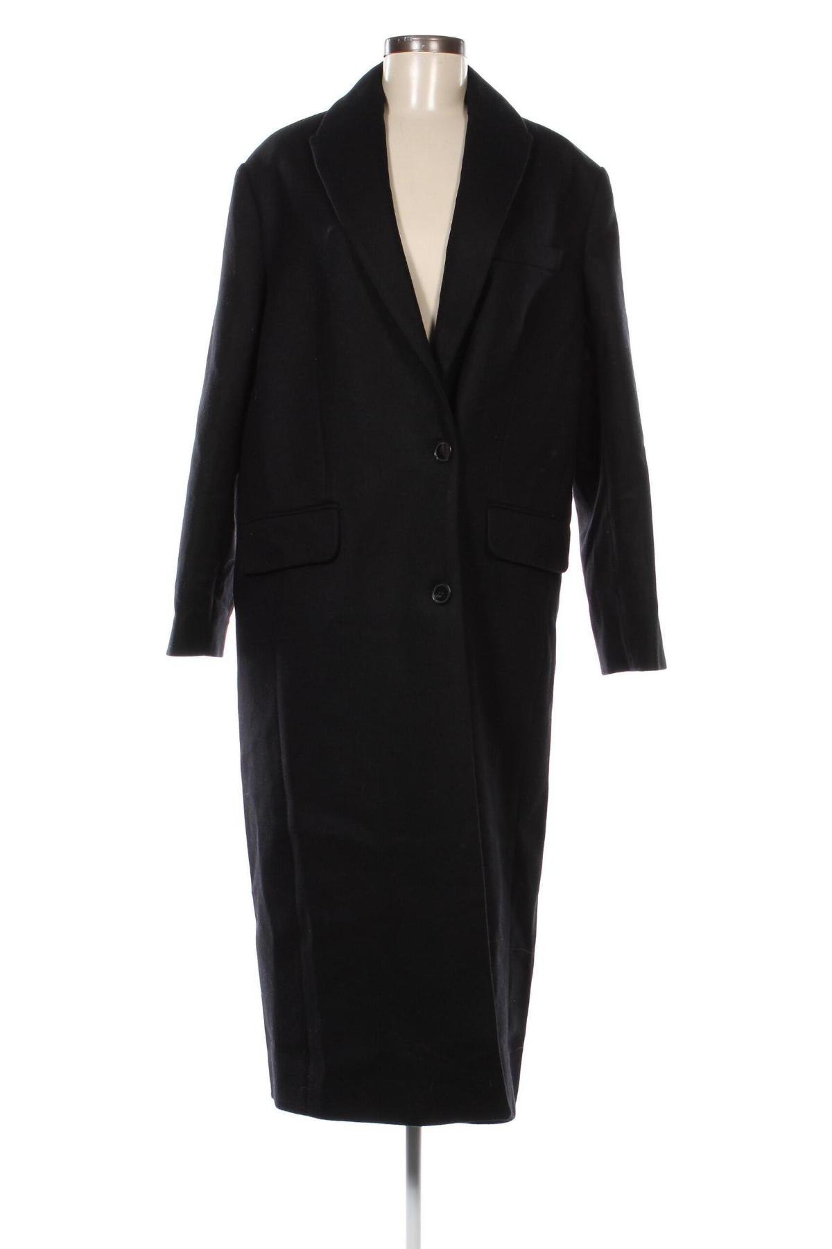 Дамско палто Edited, Размер XS, Цвят Черен, Цена 72,25 лв.