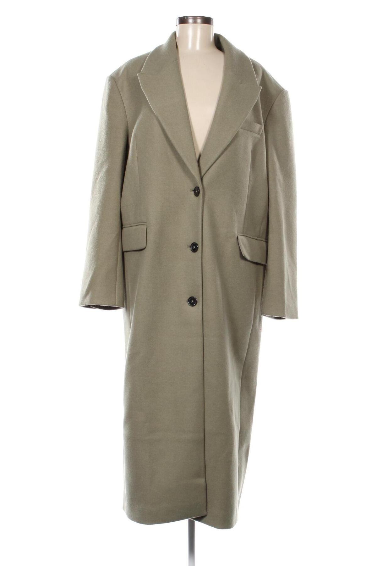 Γυναικείο παλτό Edited, Μέγεθος M, Χρώμα Πράσινο, Τιμή 36,05 €