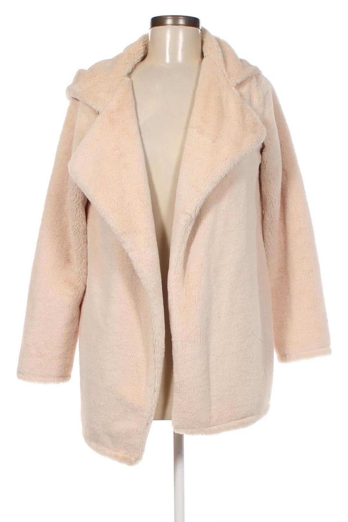 Дамско палто Forever 21, Размер S, Цвят Бежов, Цена 30,18 лв.