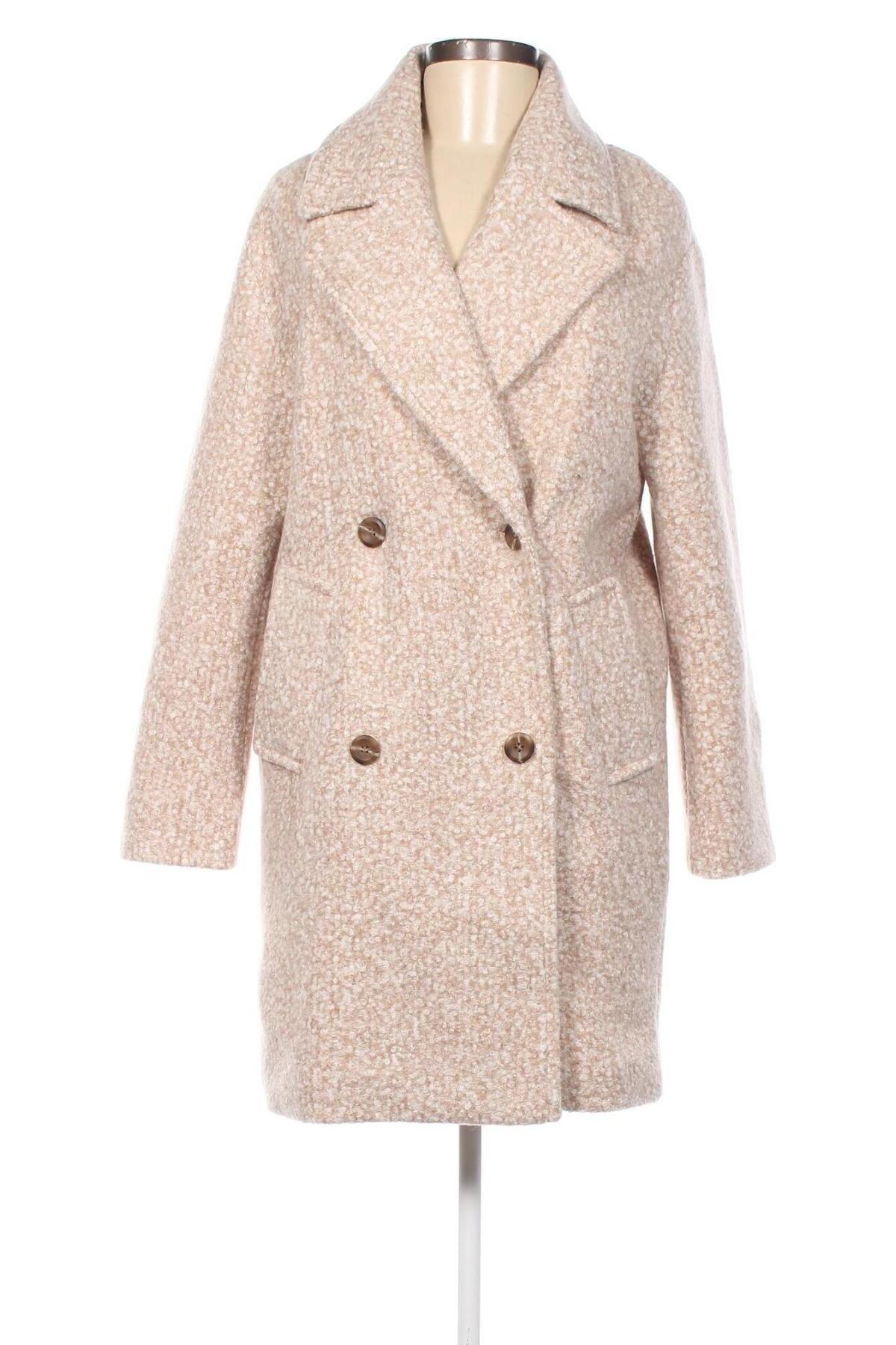 Дамско палто Fransa, Размер XS, Цвят Бежов, Цена 107,60 лв.