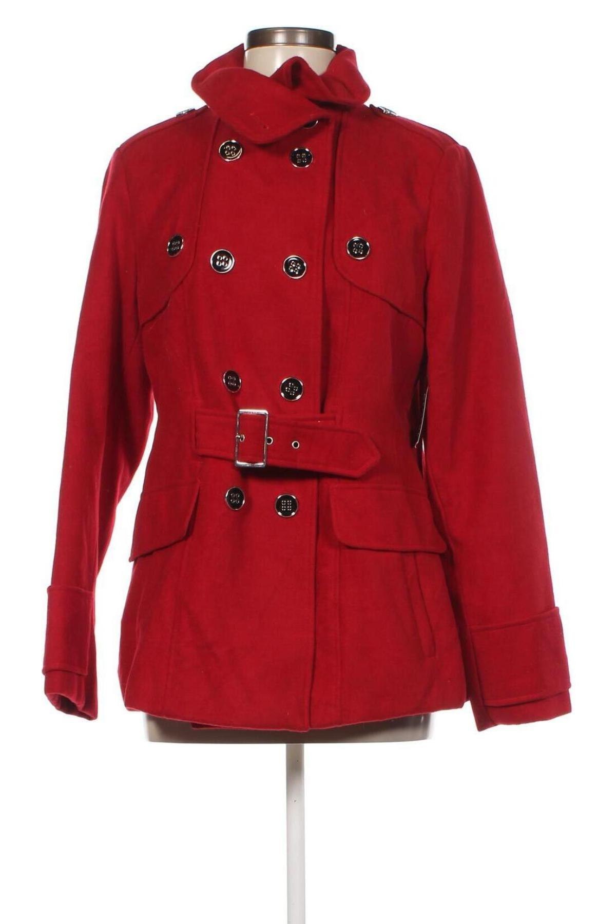 Dámsky kabát  George, Veľkosť L, Farba Červená, Cena  20,63 €