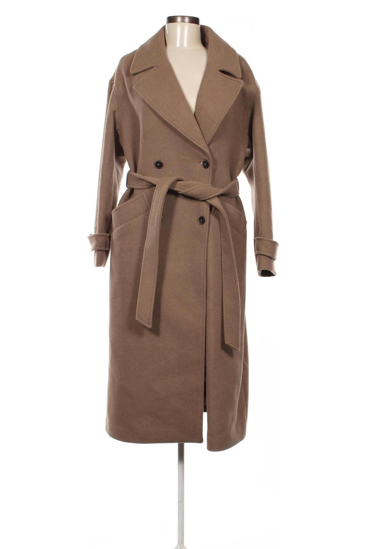 Γυναικείο παλτό Guido Maria Kretschmer for About You, Μέγεθος M, Χρώμα Καφέ, Τιμή 28,68 €