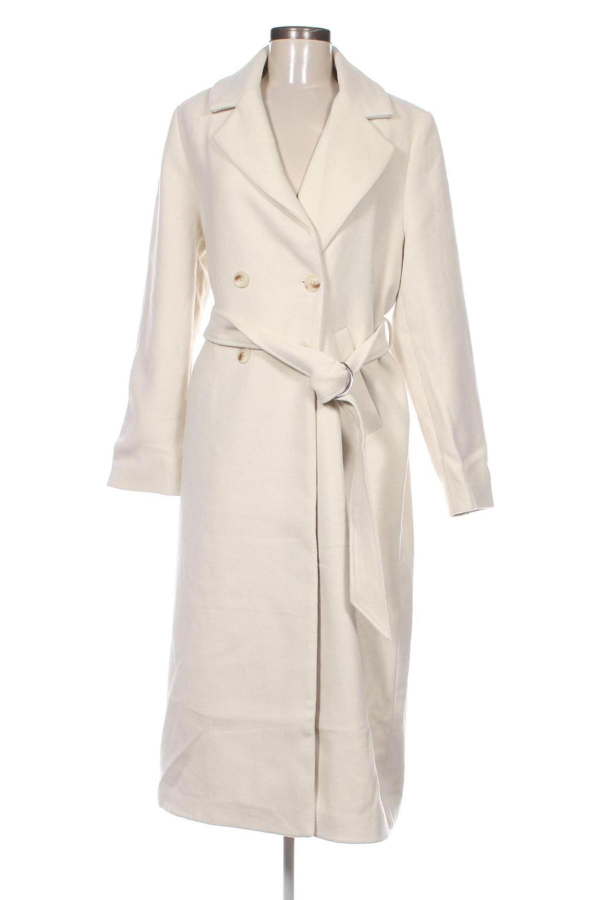 Γυναικείο παλτό Guido Maria Kretschmer for About You, Μέγεθος M, Χρώμα Εκρού, Τιμή 118,04 €