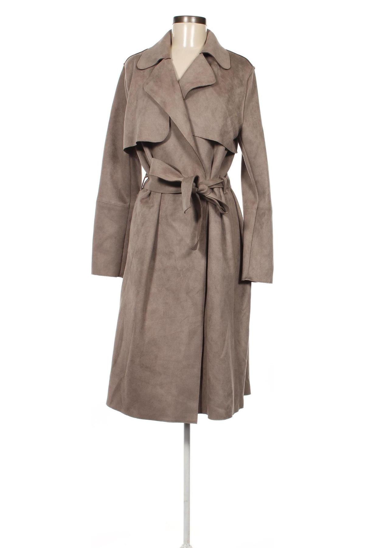 Γυναικείο παλτό H&M, Μέγεθος M, Χρώμα  Μπέζ, Τιμή 17,82 €