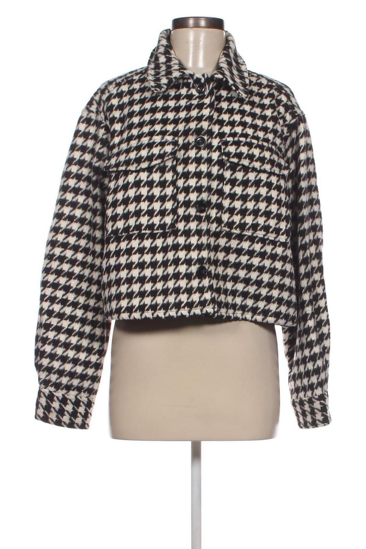 Дамско палто H&M Divided, Размер M, Цвят Многоцветен, Цена 39,59 лв.