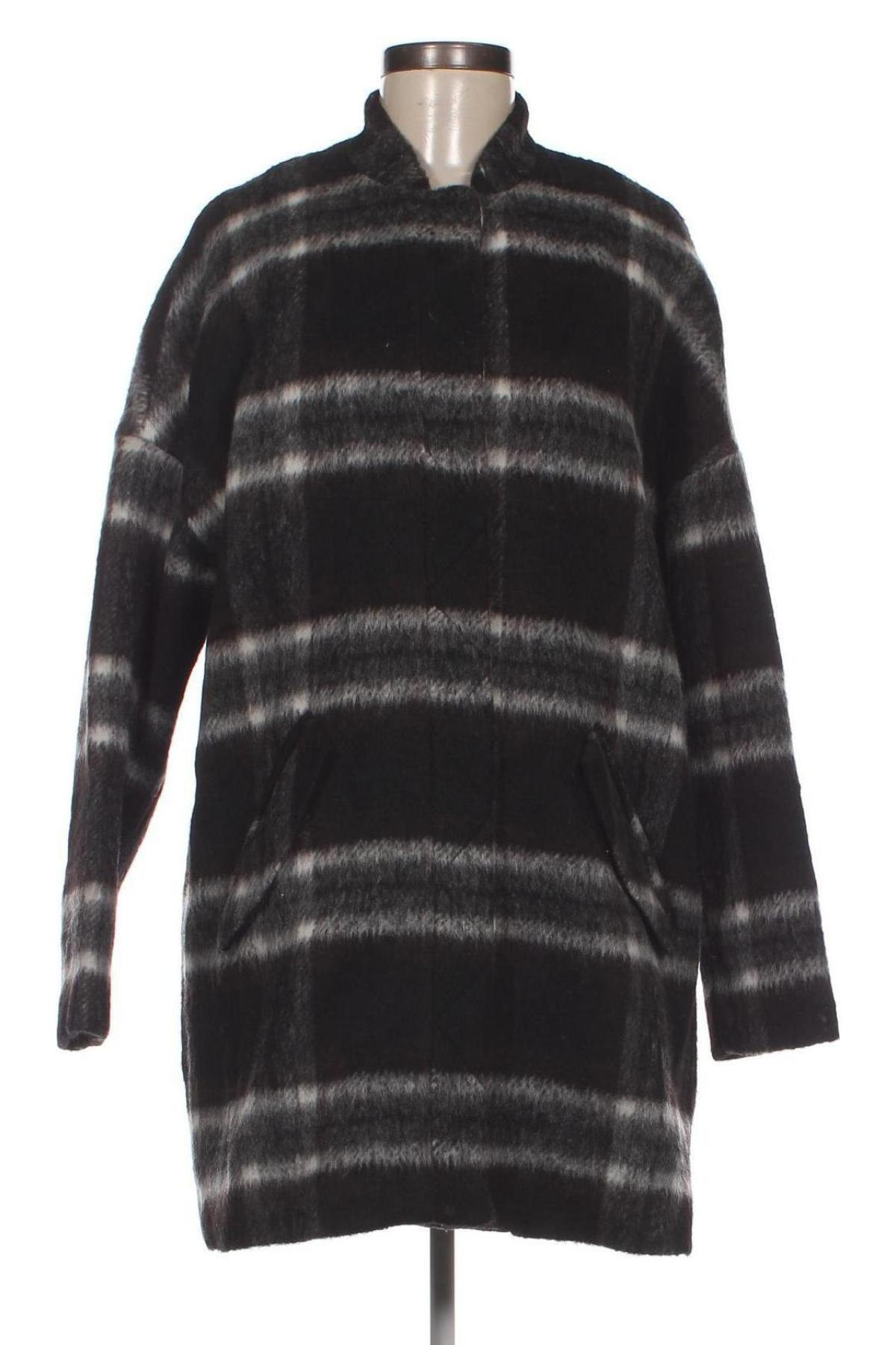 Γυναικείο παλτό H&M Divided, Μέγεθος XL, Χρώμα Μαύρο, Τιμή 26,48 €