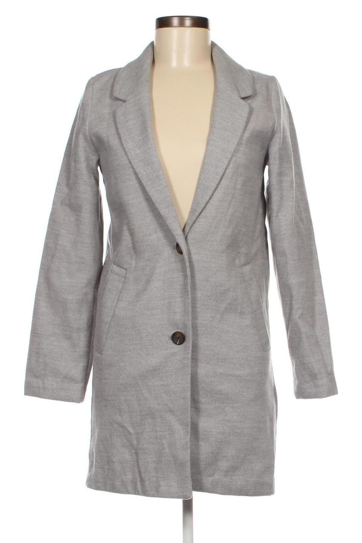 Palton de femei H&M Divided, Mărime XS, Culoare Gri, Preț 123,19 Lei